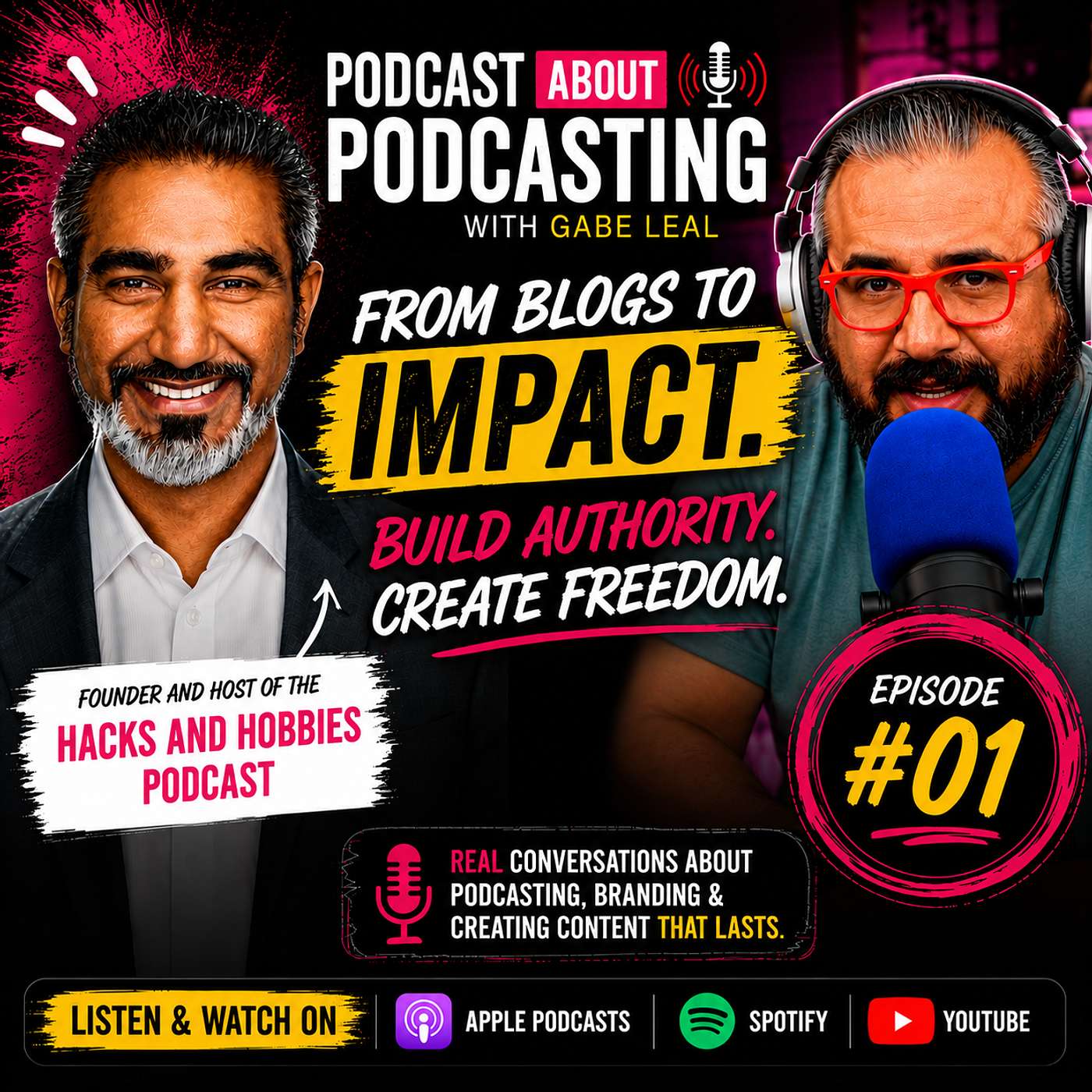 From Blogs to Impact. Build Authority, Create Freedom with Junaid Ahmed episode artwork