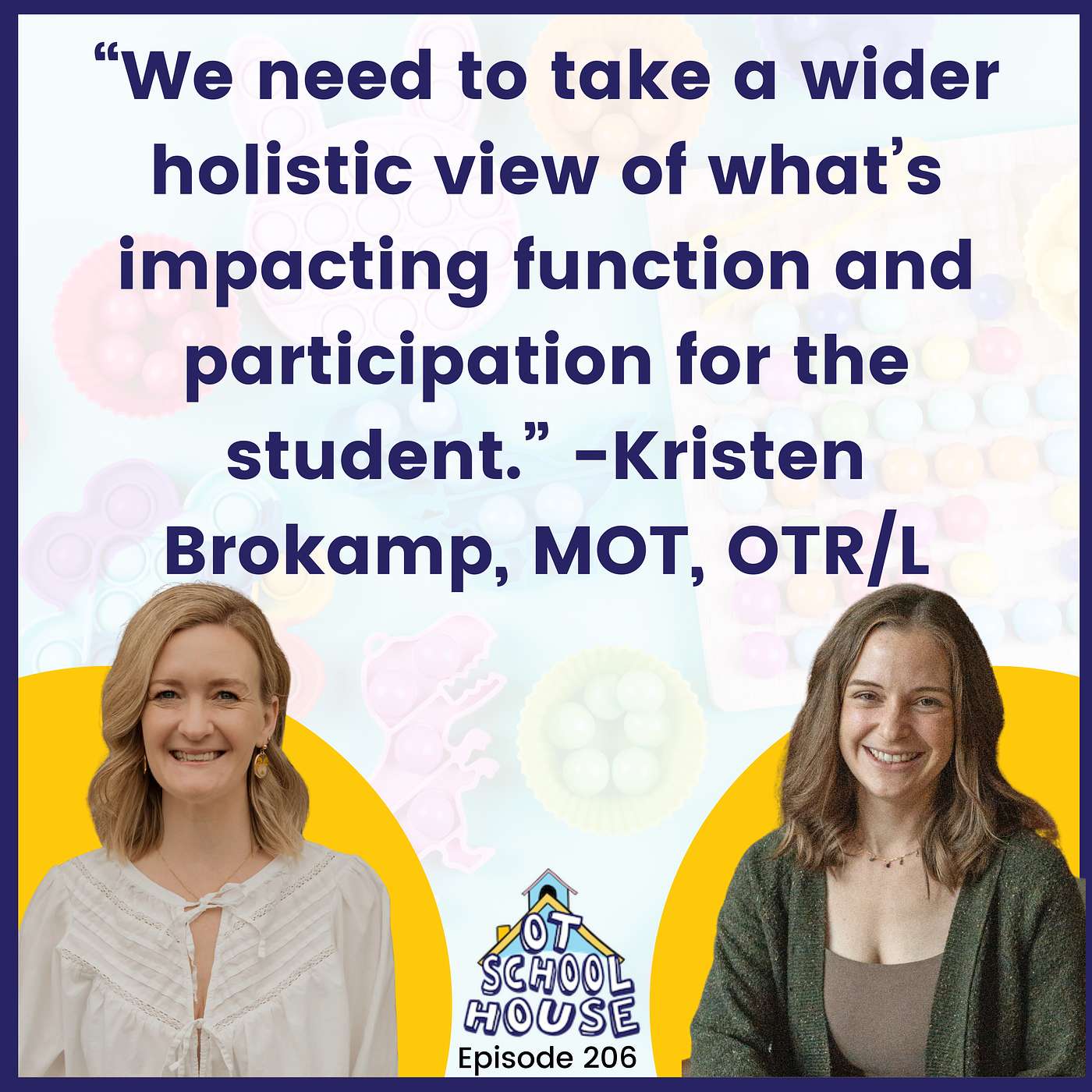 Moving Beyond “Sensory vs. Behavior” in School Based OT episode artwork