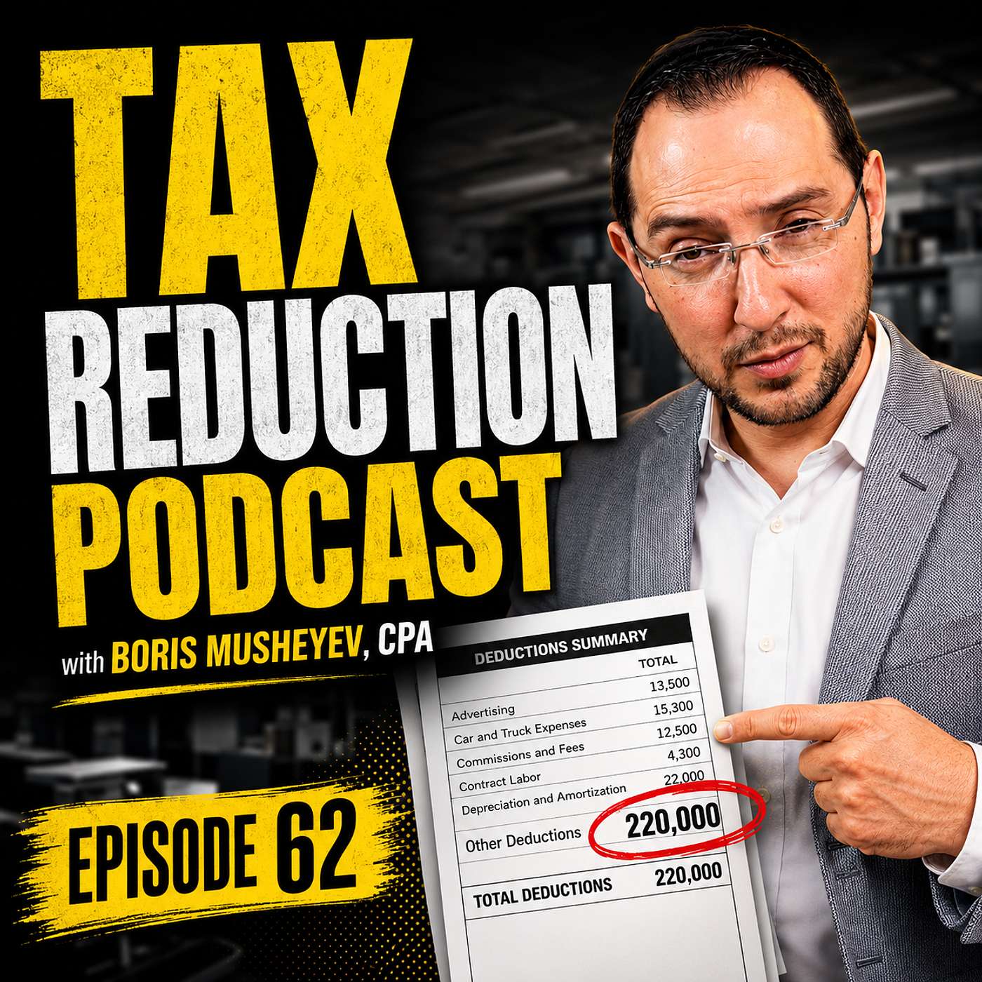 Episode 62. How 1 Tax Strategy Created a $220,000 Deduction for This 7‑Figure Printing Business