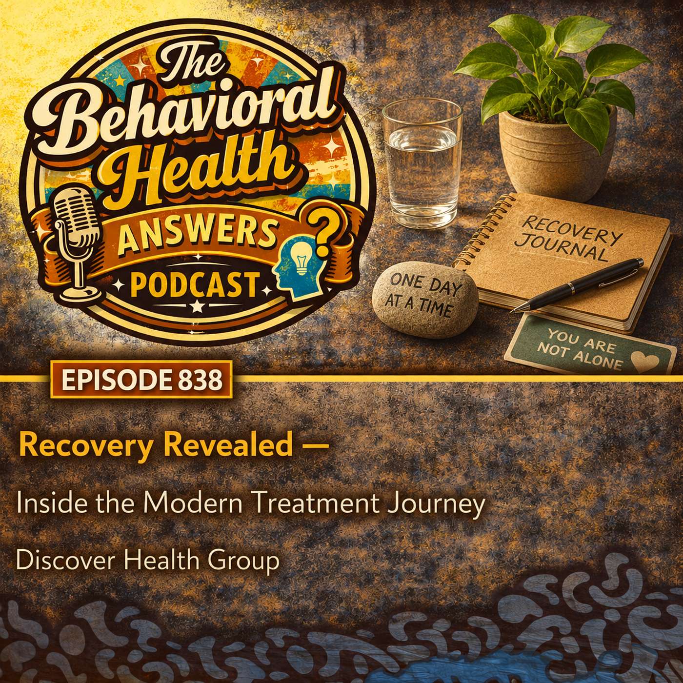 Episode 838: Recovery Revealed - Inside the Modern Treatment Journey | Discover Health Group episode artwork