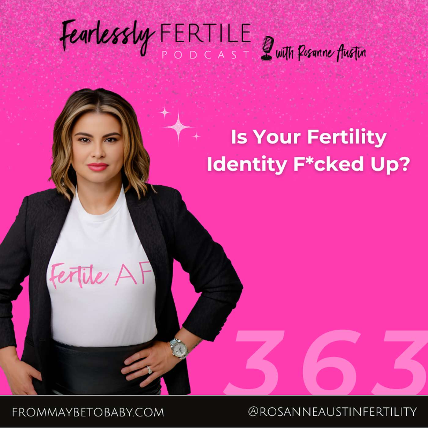 EP363: Is Your Fertility Identity F*cked Up? Why Identity Is A Fertility Strategy EP363: Is Your Fertility Identity F*cked Up? Why Identity Is A Fertility Strategy