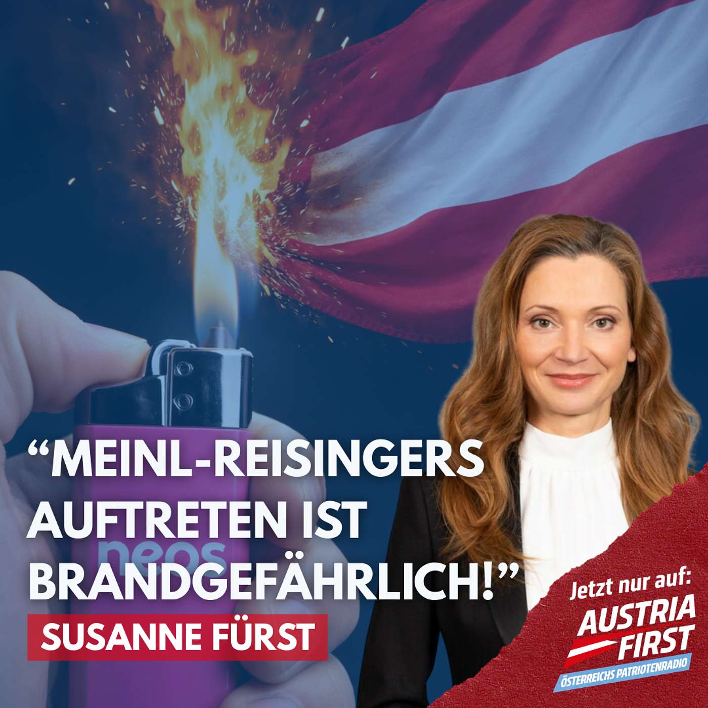 Ist Meinl-Reisinger nur peinlich oder auch gefährlich? - Susanne Fürst in der Aktuellen Stunde episode artwork