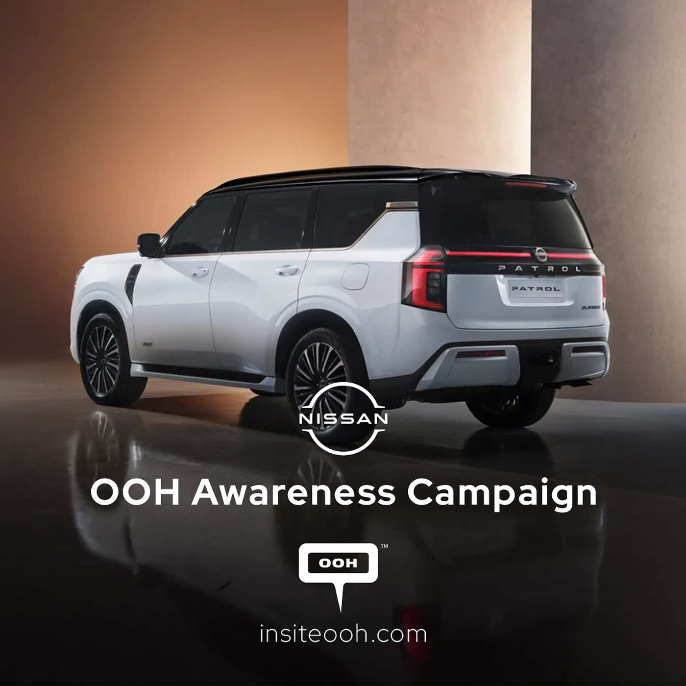 Nissan Patrol Flexes Its Range on UAE Roads With Hoarding Series