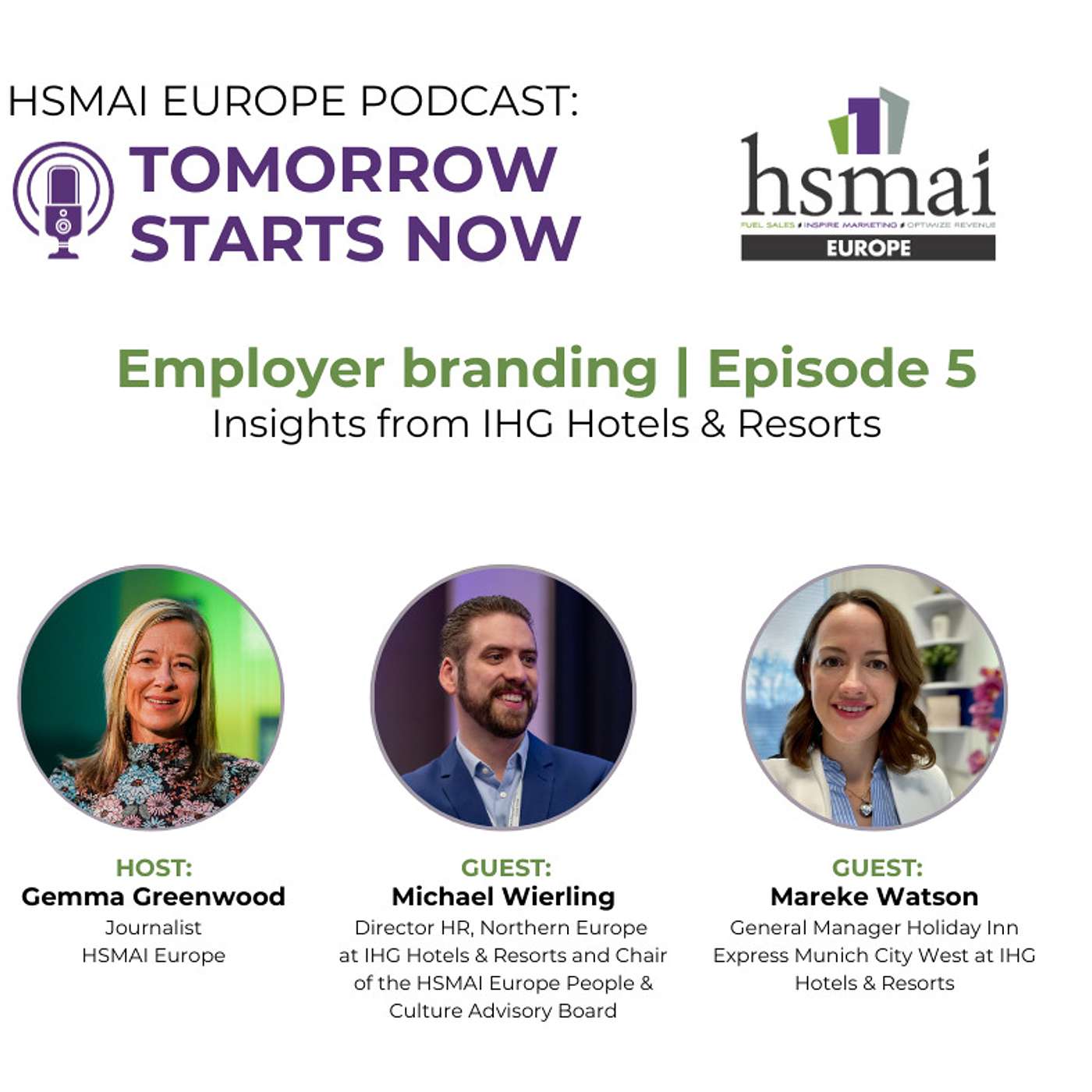 HSMAI Europe Podcast: Tomorrow Starts Now