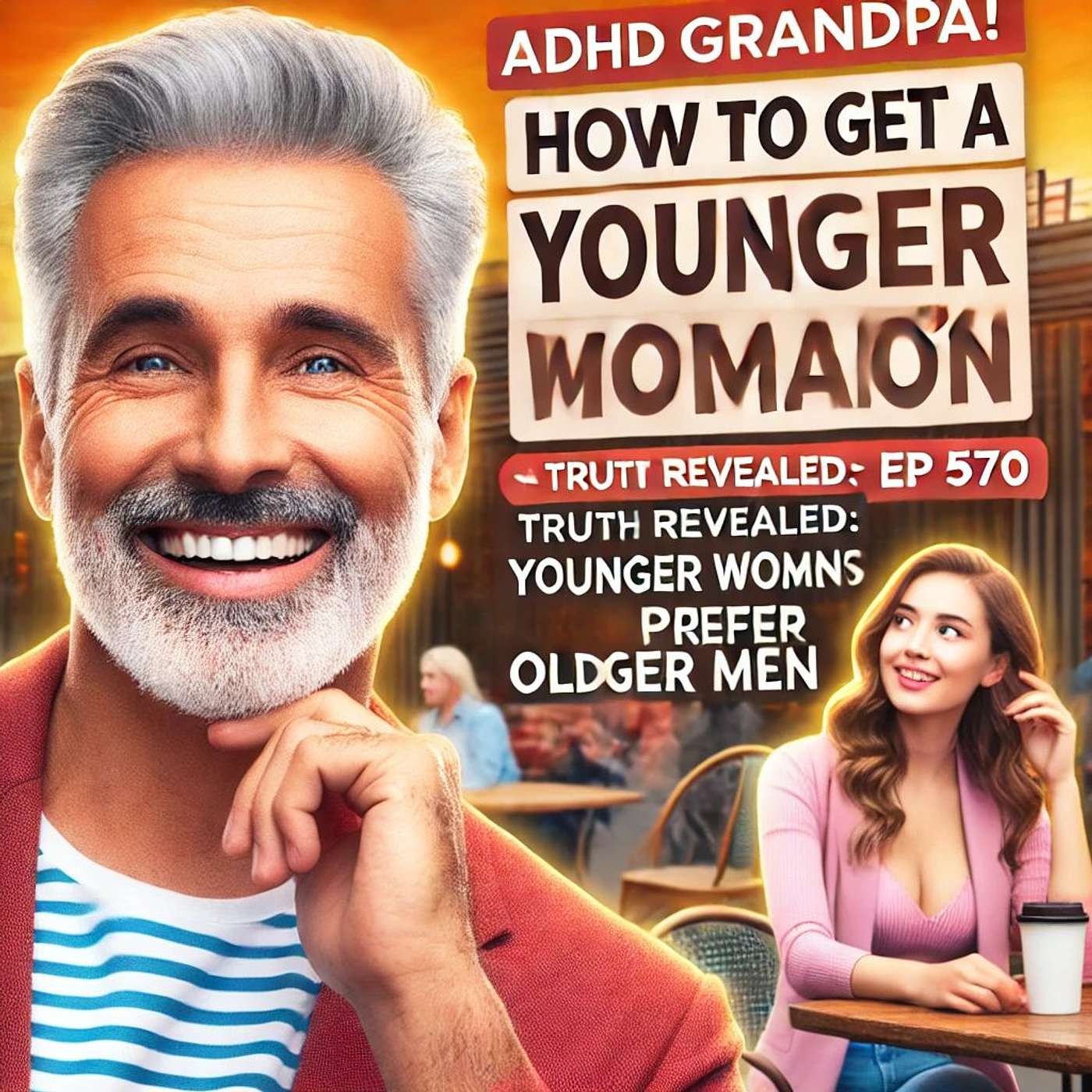 How To Get A Younger Woman’s Attention (Truth Revealed: Younger Women PREFER Older Men)  | ADHD Grandpa Ep 570