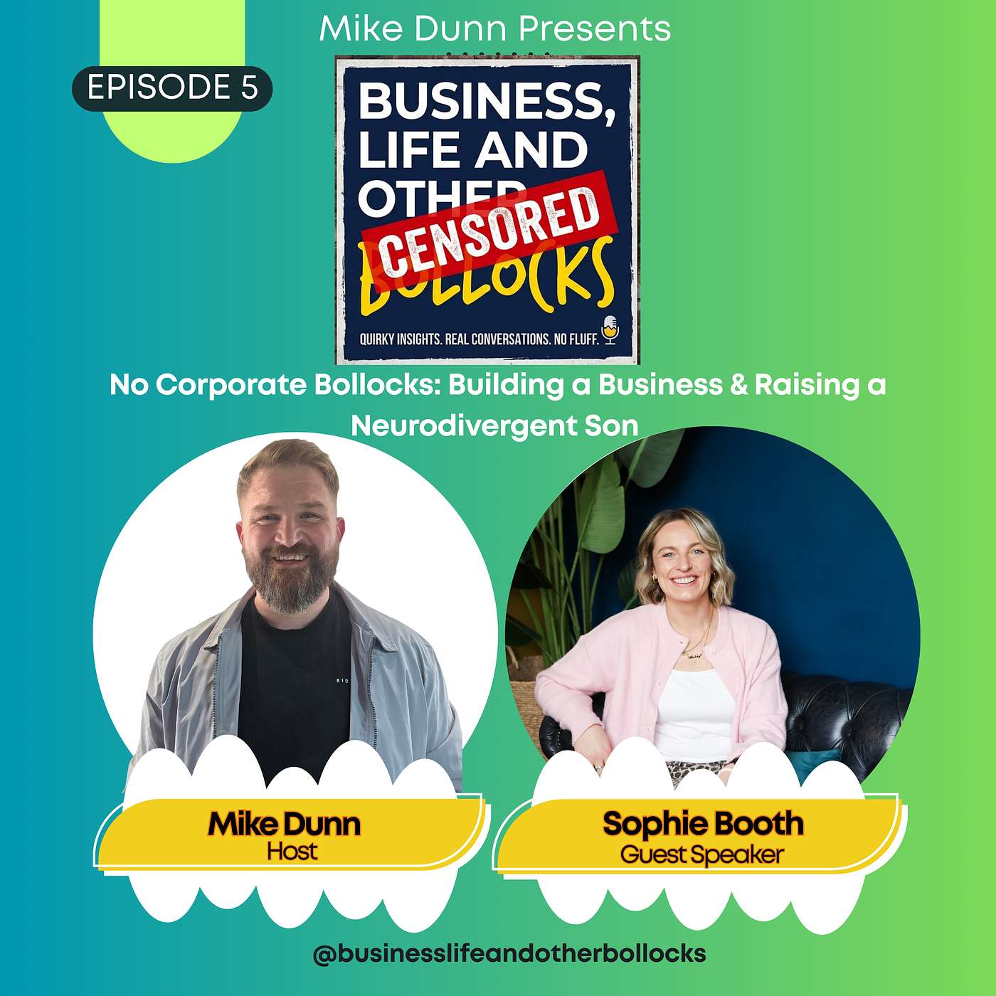 No Corporate Bollocks: Building a Business & Raising a Neurodivergent Son episode artwork