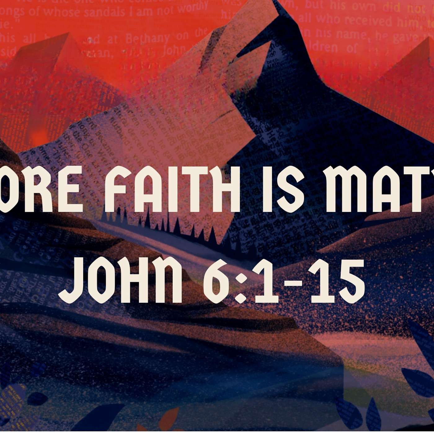 Before Faith Is Mature