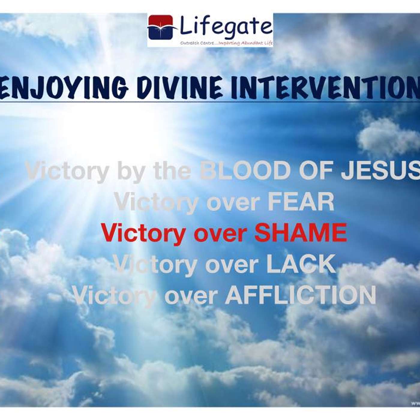 Victory over Shame - Lifegate Outreach Centre - 15.4.18.mp3 episode artwork