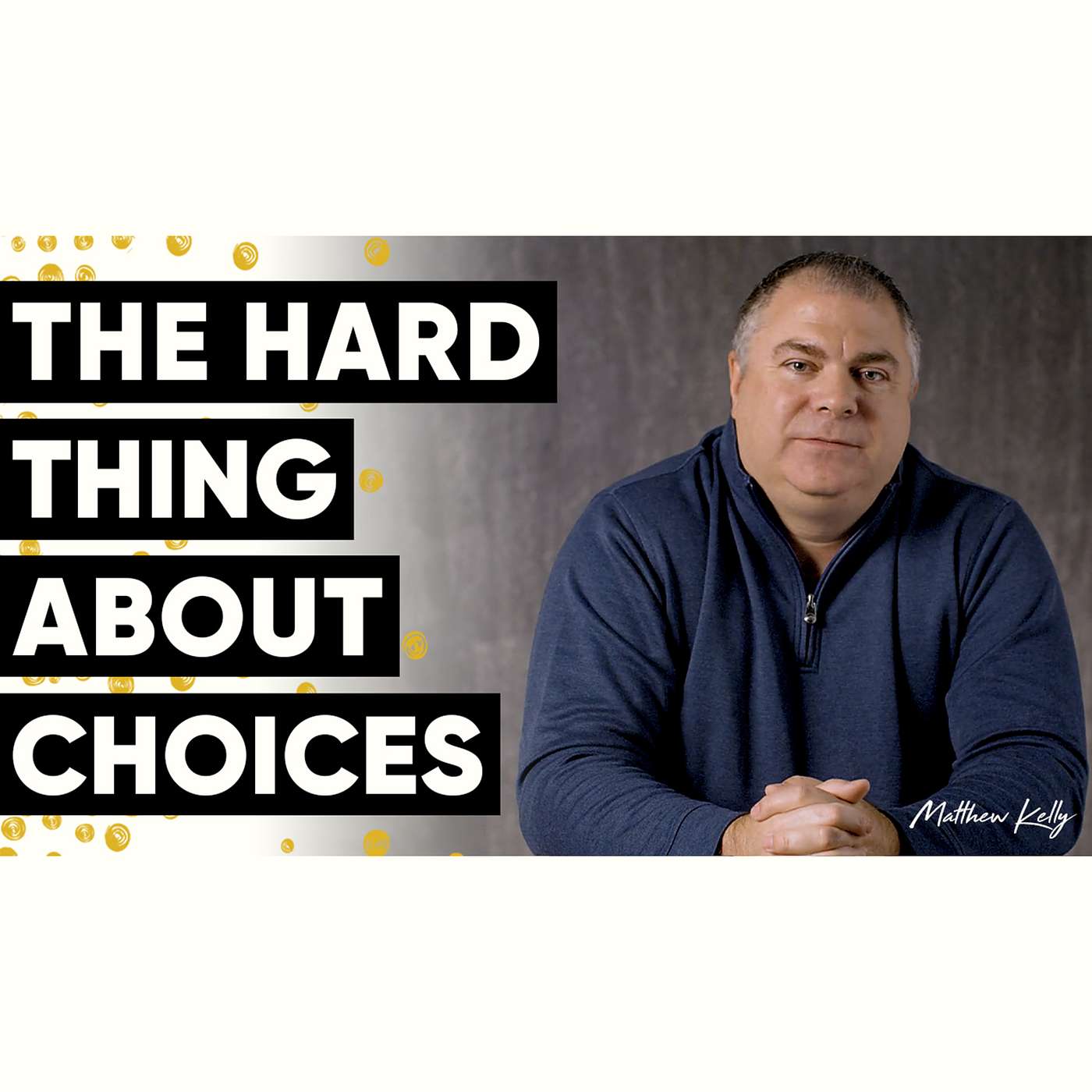 Make Choices that Are Easy to Live With - Holy Moments Quote of the Day - Matthew Kelly