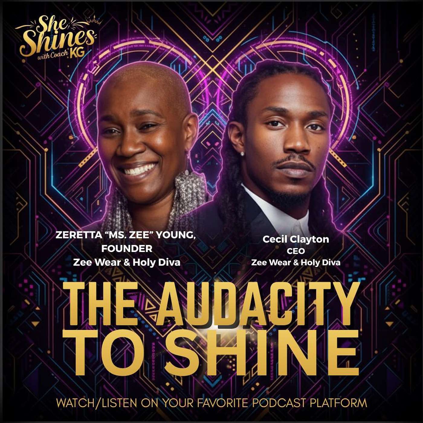 The Audacity to Shine: How Zeretta and Cecil Built Purpose Into Legacy episode artwork