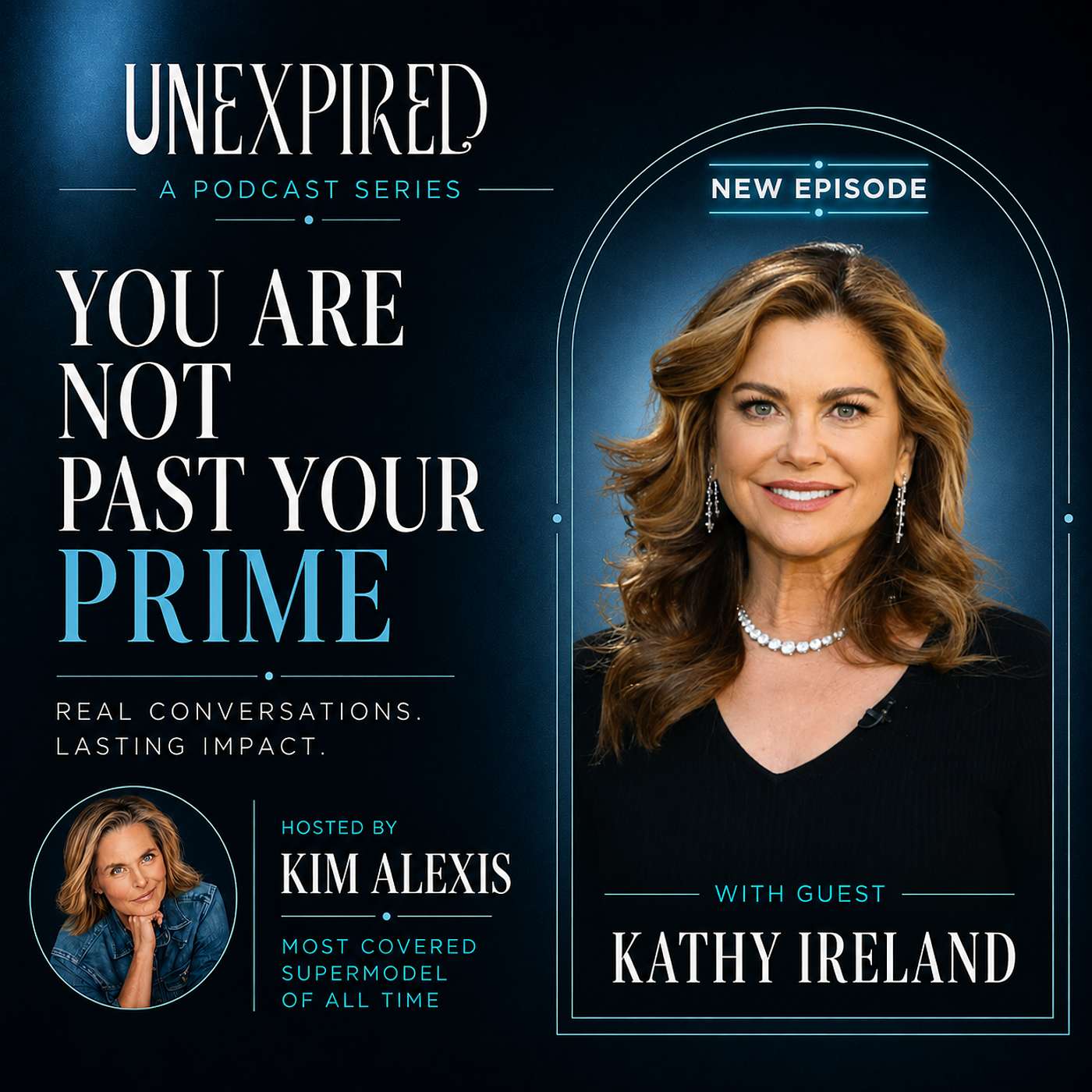 INSIDE THE 80S SUPERMODEL WORLD — KATHY IRELAND & KIM ALEXIS episode artwork