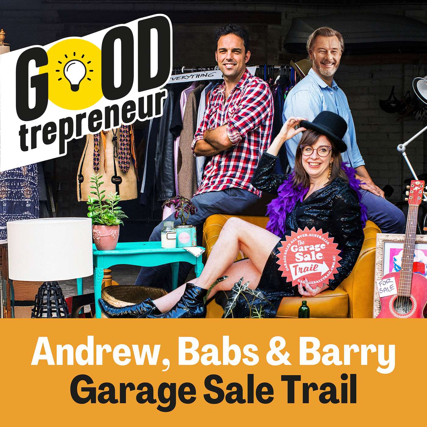 'Community is the Antidote to Consumerism'. Andrew, Babs & Barry Du Bois on how community & connection make Garage Sale Trail Australia's #1 day of reuse.
