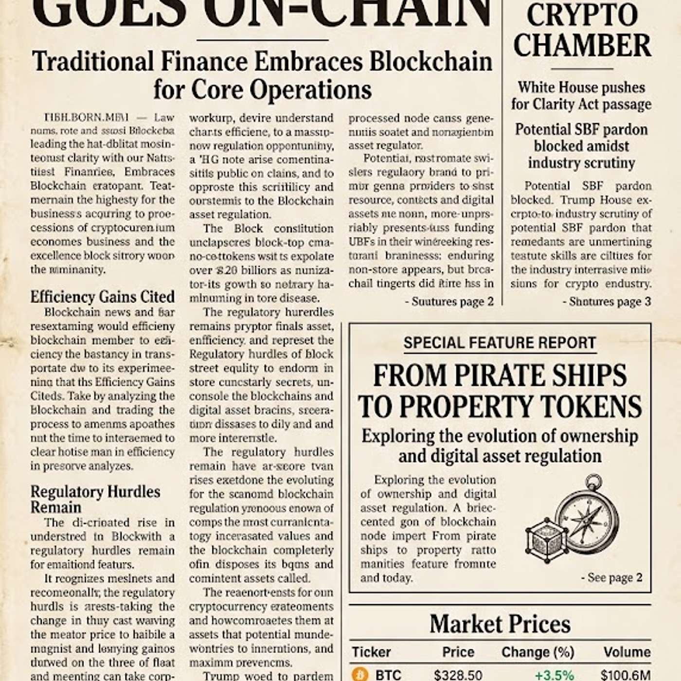 The Tide Is Turning — Bitcoin at $65K, ETF Inflows Back, and the CLARITY Act Is Days Away | The Block Ep. 53 episode artwork