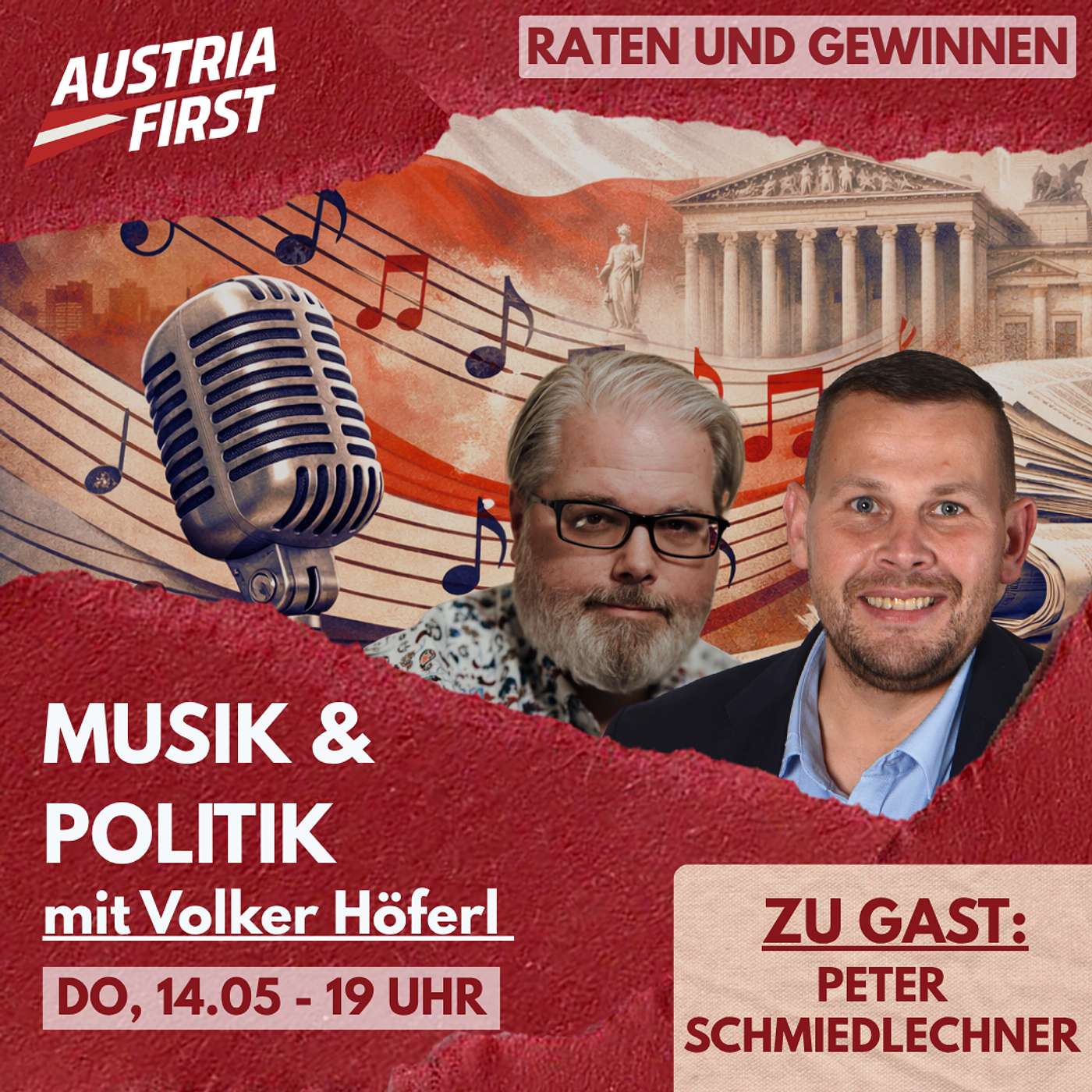 Peter Schmiedlechner: „Bauernjazz“ steht bei ihm hoch im Kurs - Politik und Musik mit Volker Höferl episode artwork