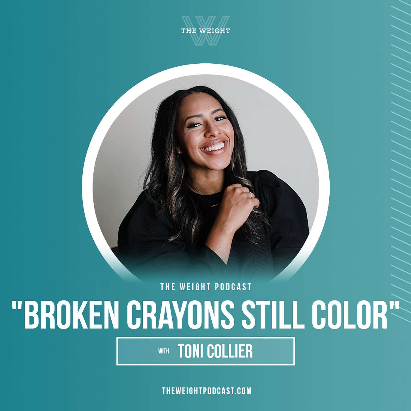 "Broken Crayons Still Color" with Toni Collier episode artwork