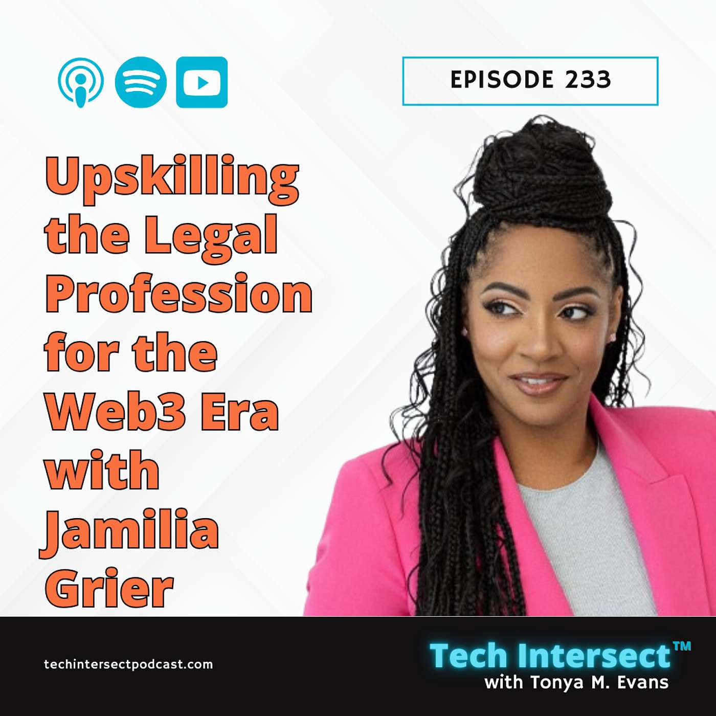 Tech Intersect #233: Upskilling the Legal Profession for the Web3 Era with Jamilia Grier [SPOTLIGHT]