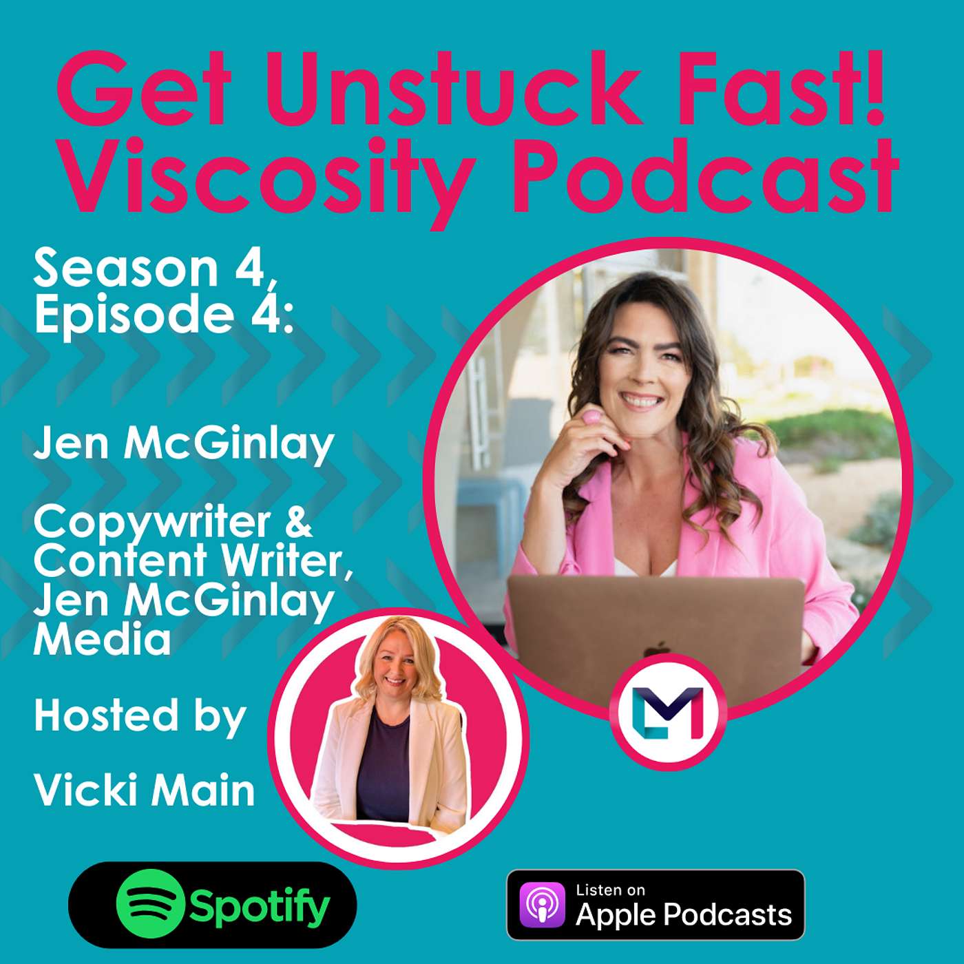 Get Unstuck Fast! Viscosity Podcast Hosted by Vicki Main