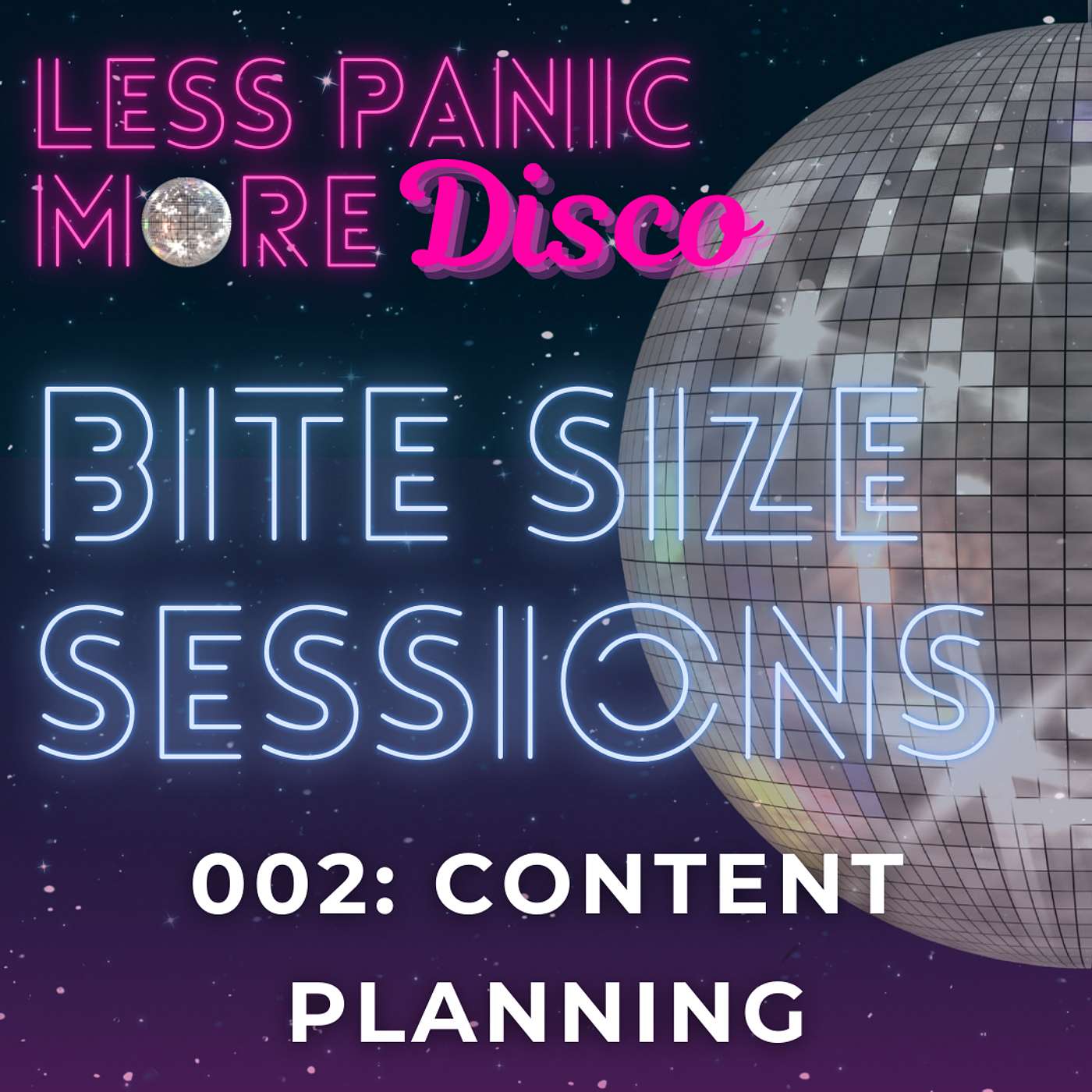 Less Panic More Disco