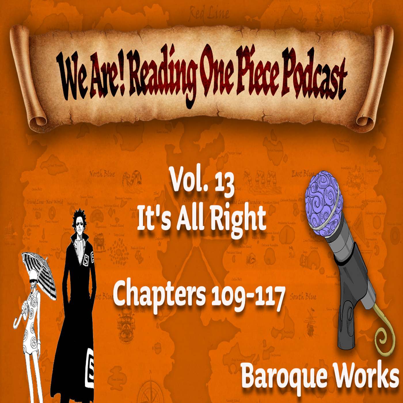 We Are! Reading One Piece Podcast Episode 13-Volume 13: It's All Right episode artwork