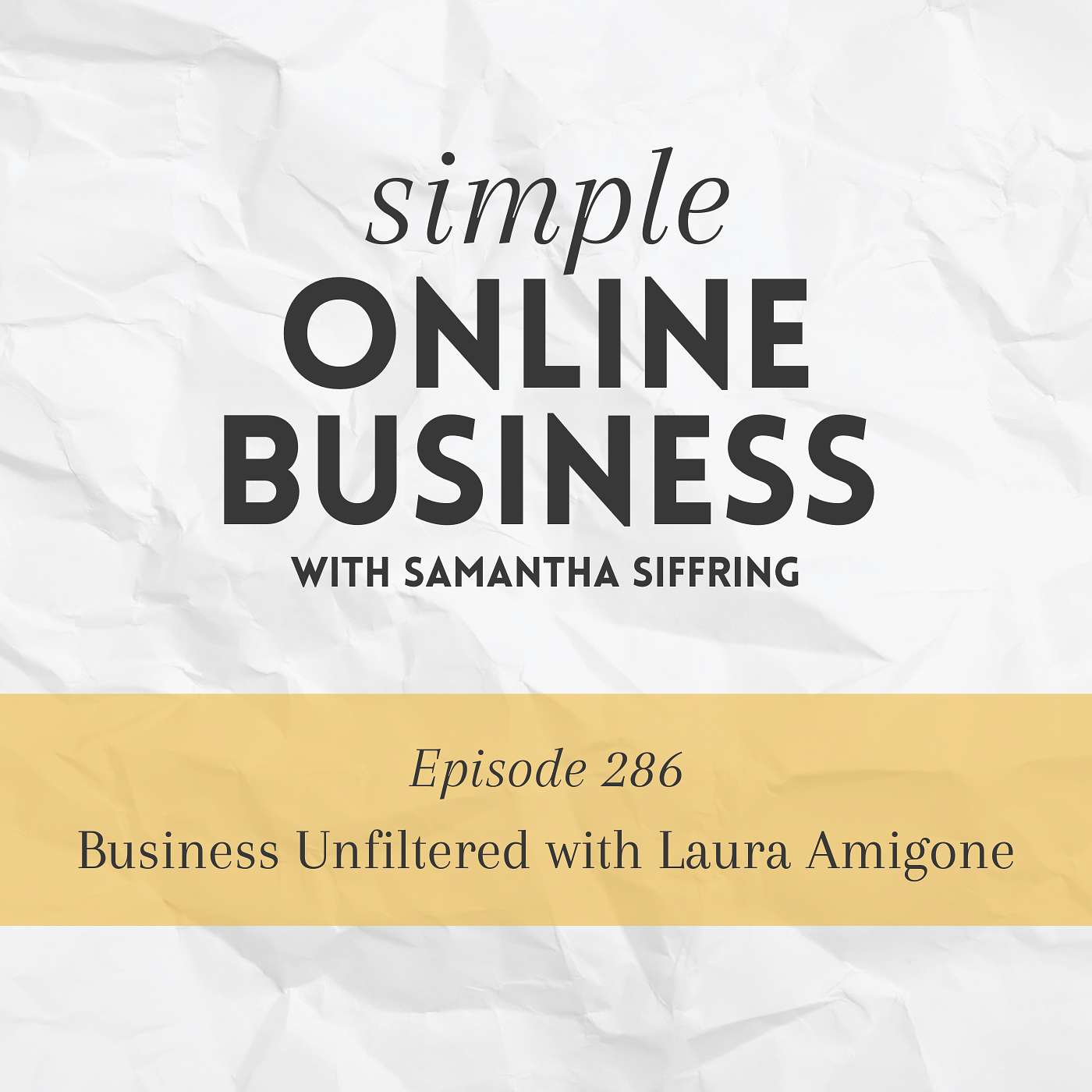 Business Unfiltered with Laura Amigone episode artwork