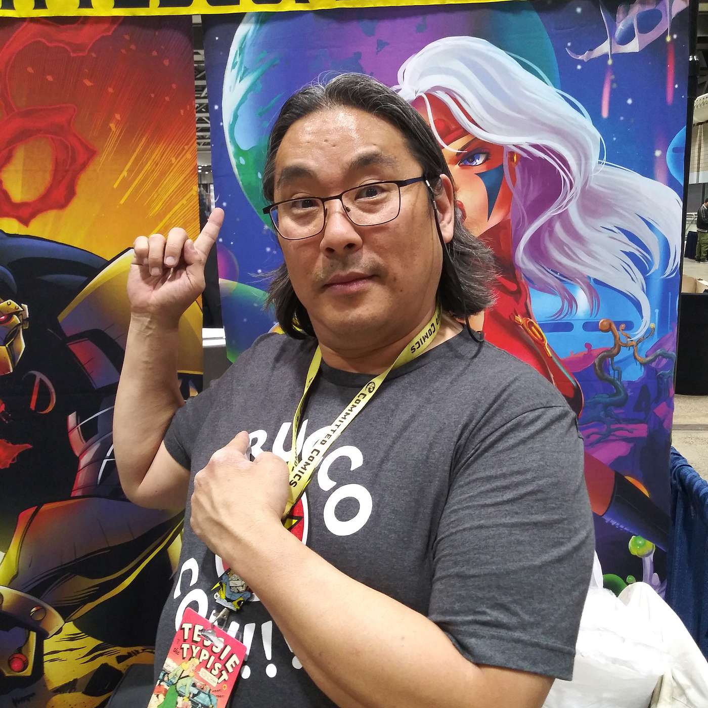 Episode 493: "Planet Comicon 2025 : Tom Doherty (Artist/Publisher)" episode artwork