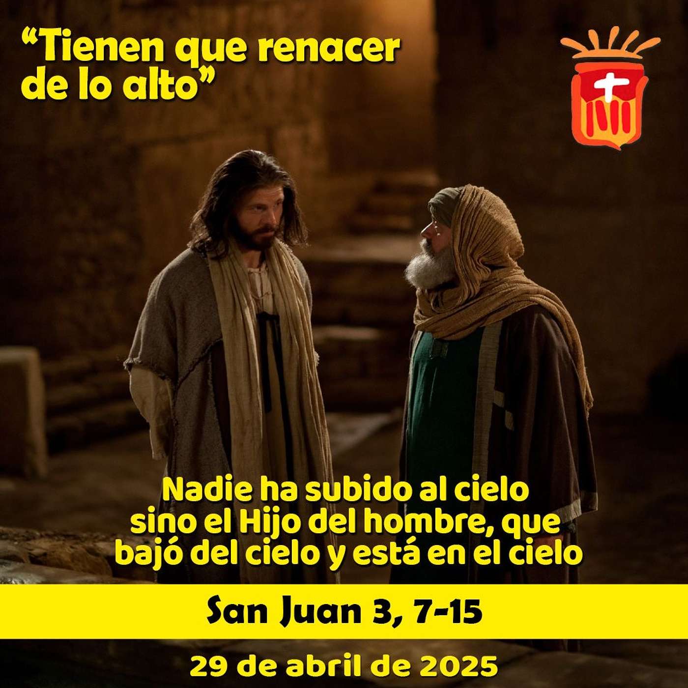 2025-04-29 San Juan 3, 7-15: Martes II Pascua