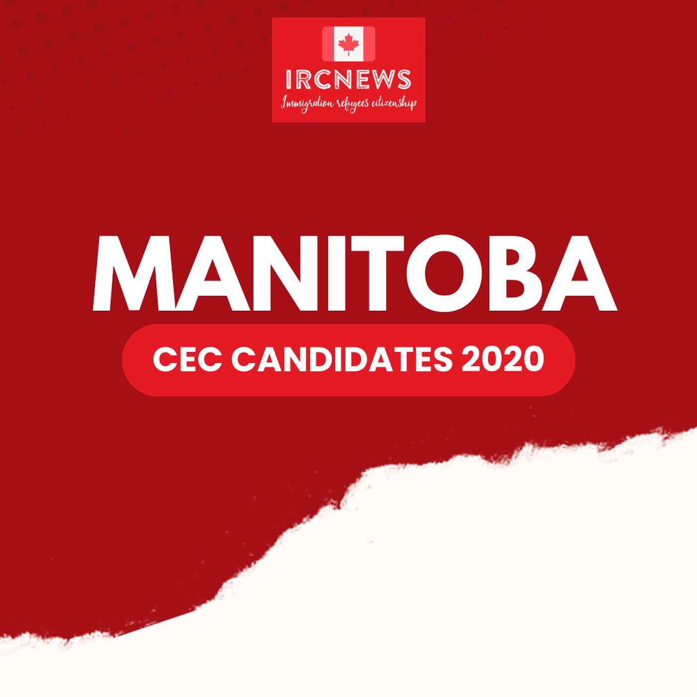 Canada Immigration Total CEC Express Entry Candidate selection for the province of Manitoba in 2020 episode artwork