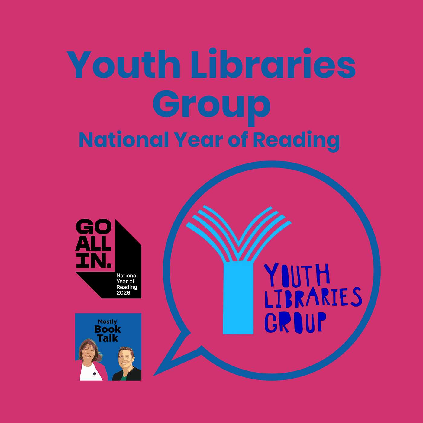 National Year of Reading - Youth Libraries Group episode artwork