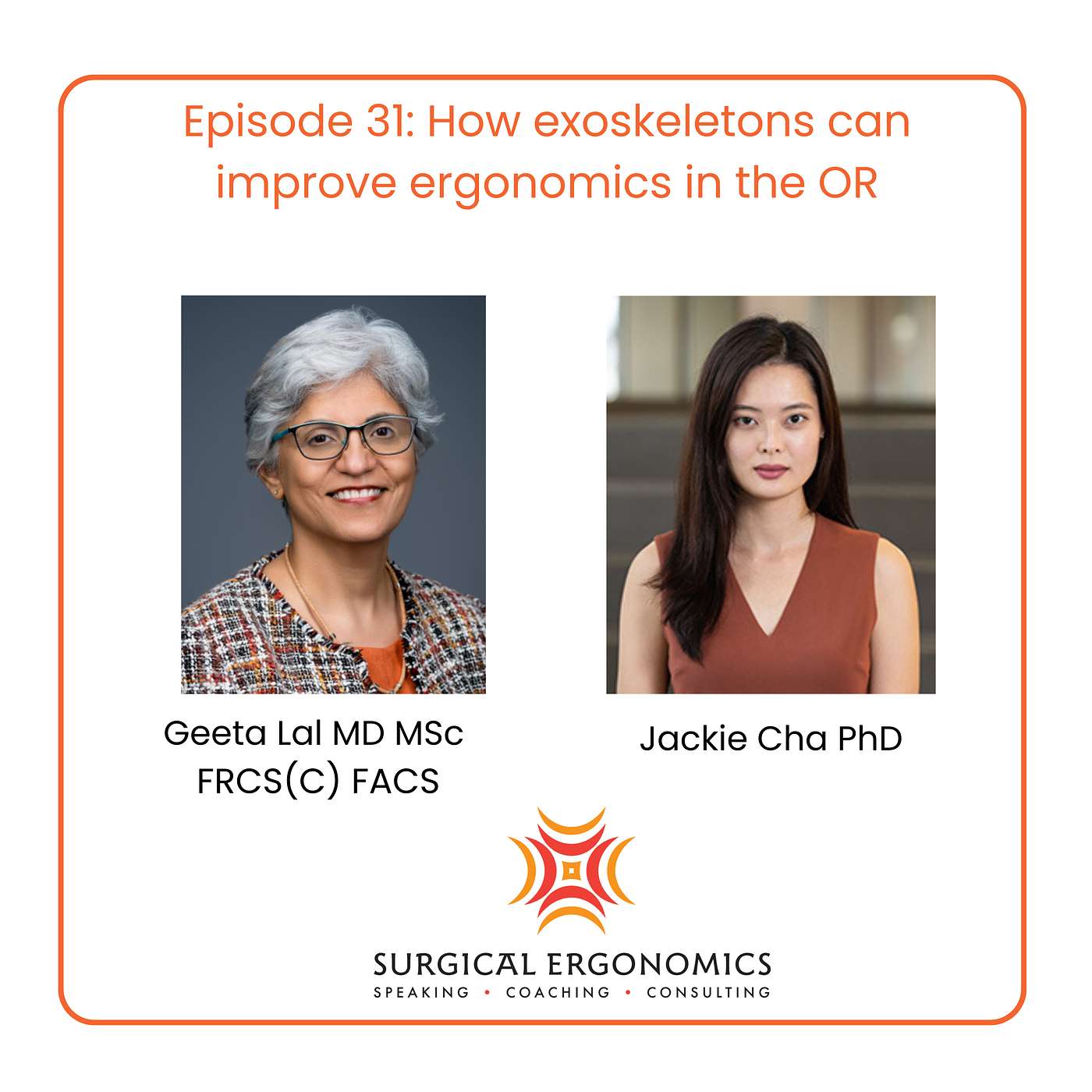 How exoskeletons can improve ergonomics in the OR with Dr. Jackie Cha