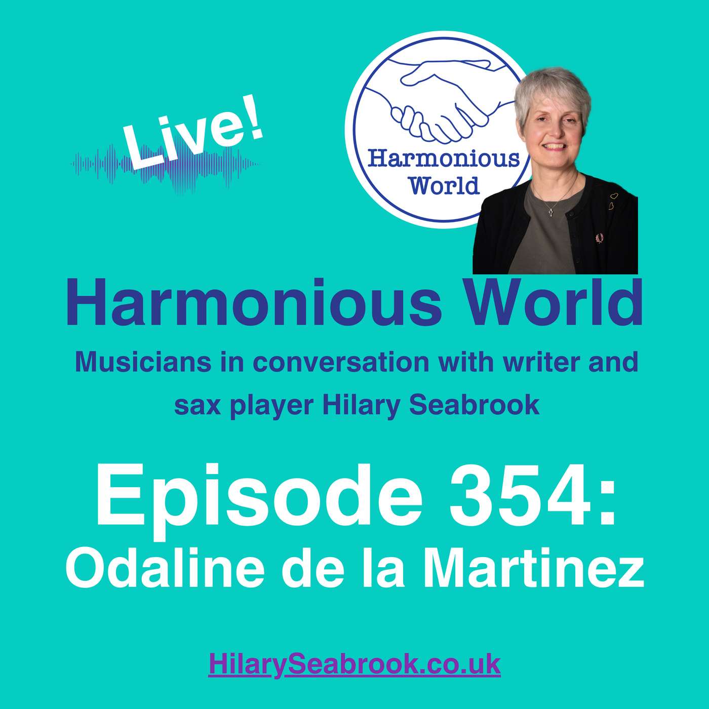 An inspiring live conversation with Odaline de la Martinez