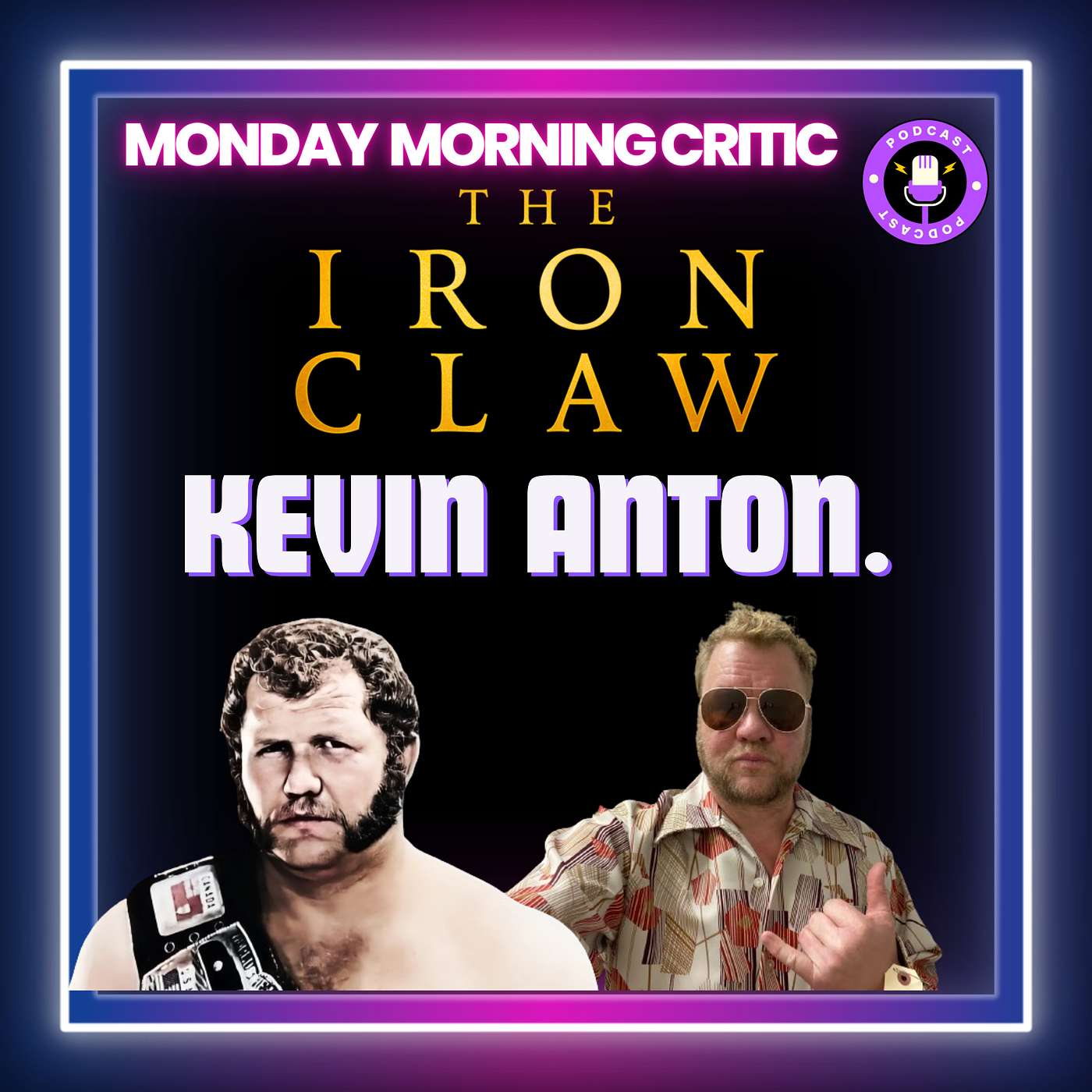 cover of episode (Episode 437) "The Iron Claw" Actor: Kevin Anton (Harley Race).