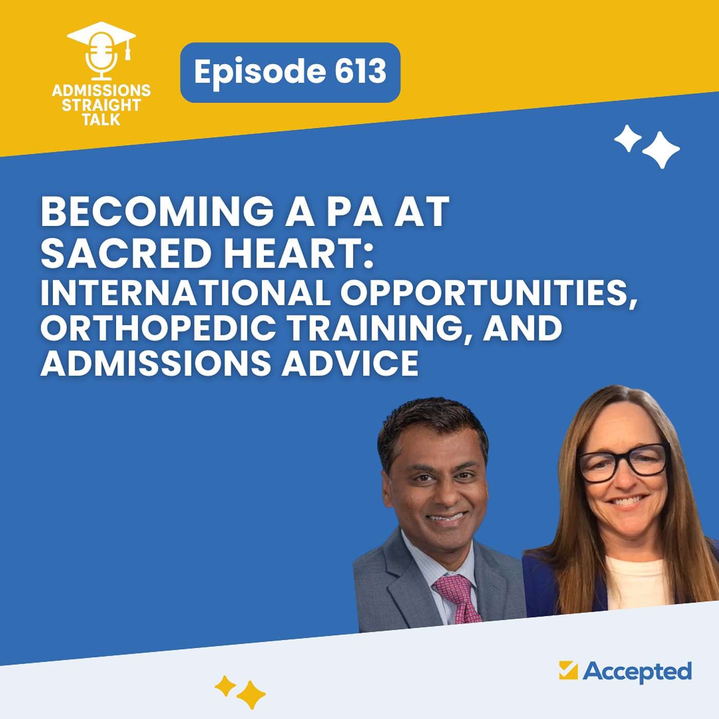 Becoming a PA at Sacred Heart: International Opportunities, Orthopedic Training, and Admissions Advice [Episode 613]