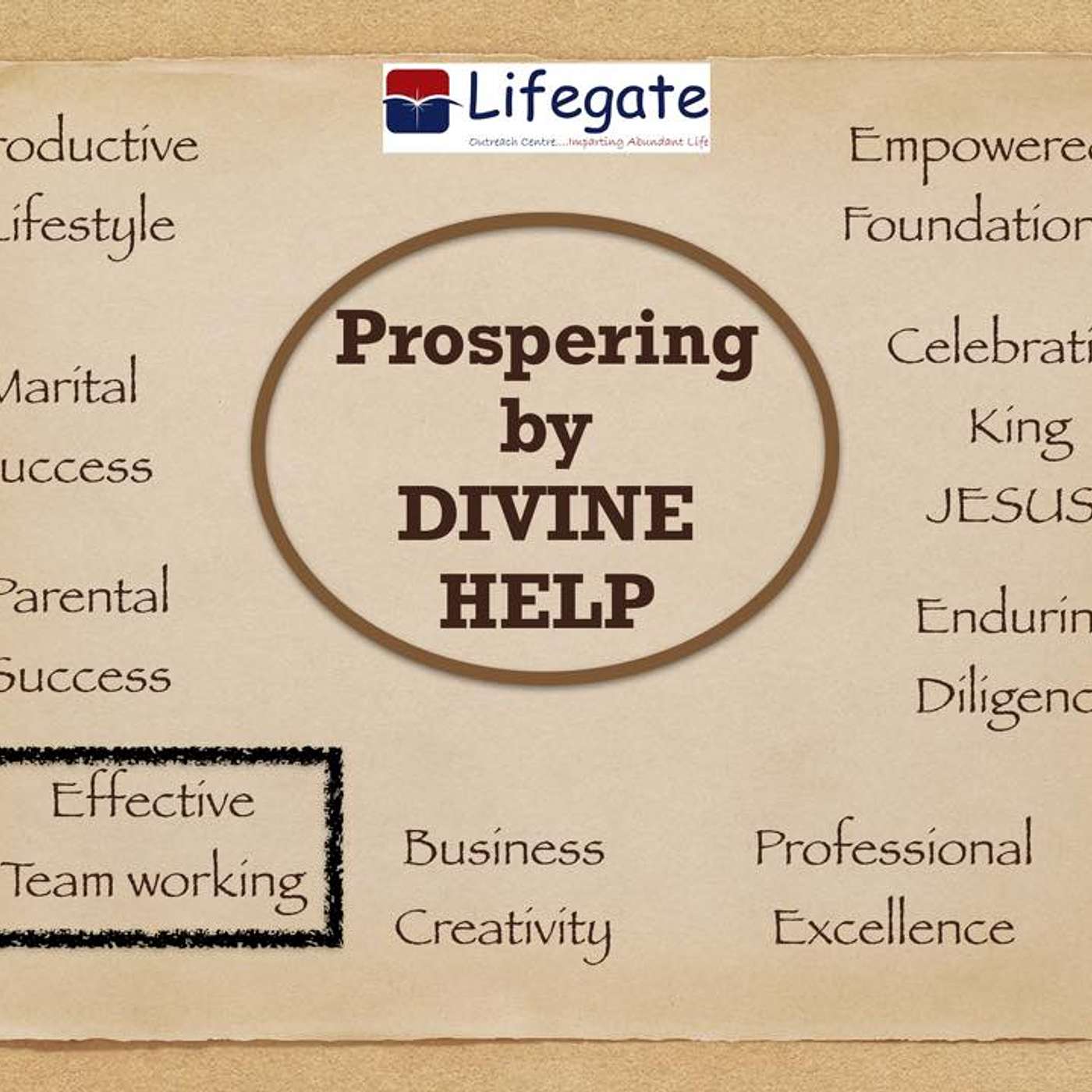 Effective Team Working (Prospering by DIVINE HELP series)  - 25.11.18