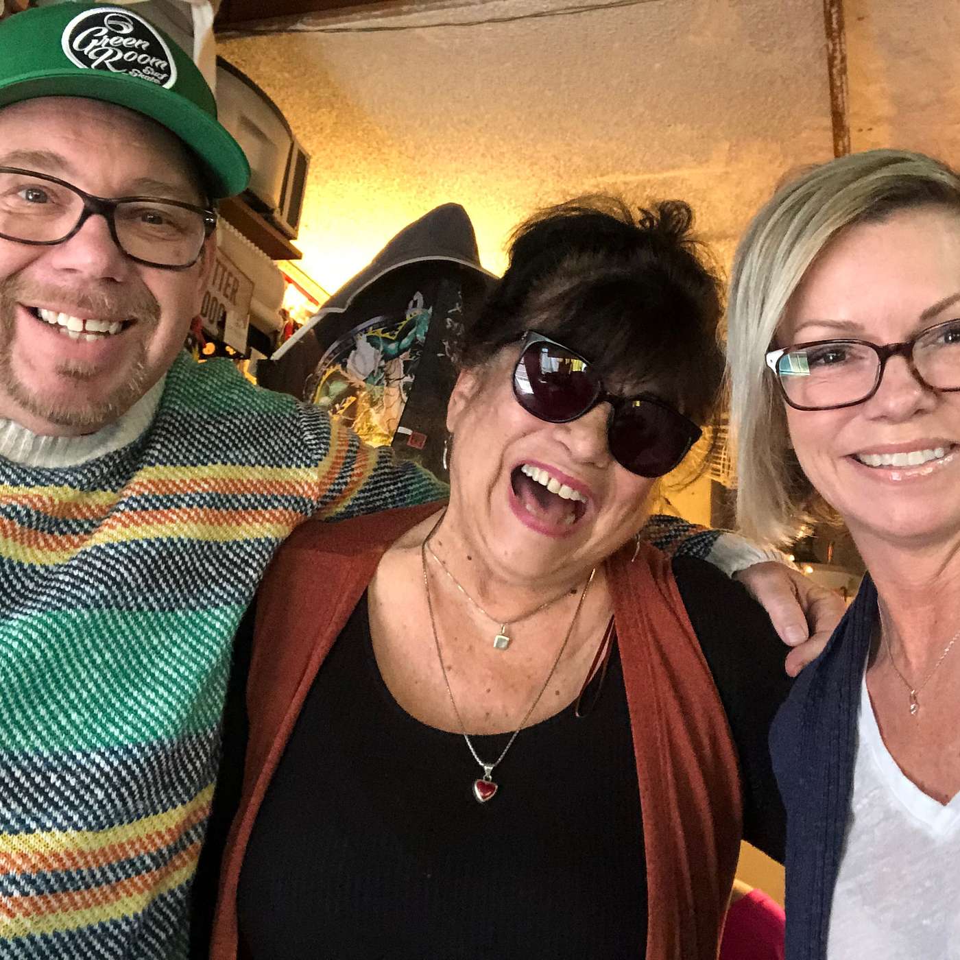 At The Pot Garage with the Gang!