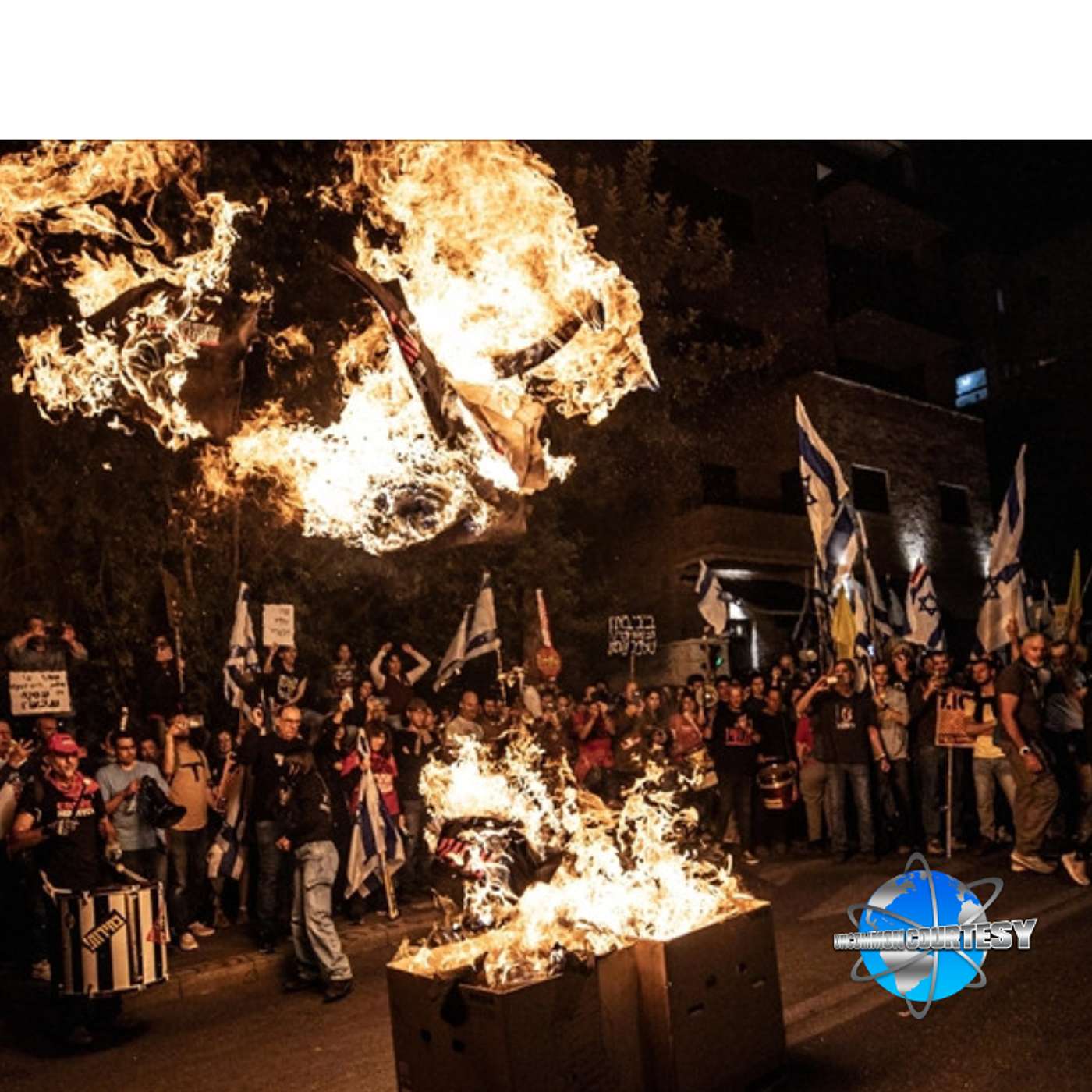 Thousands protest against Israeli Premier Netanyahu for dismissing Gallant as defense minister episode artwork