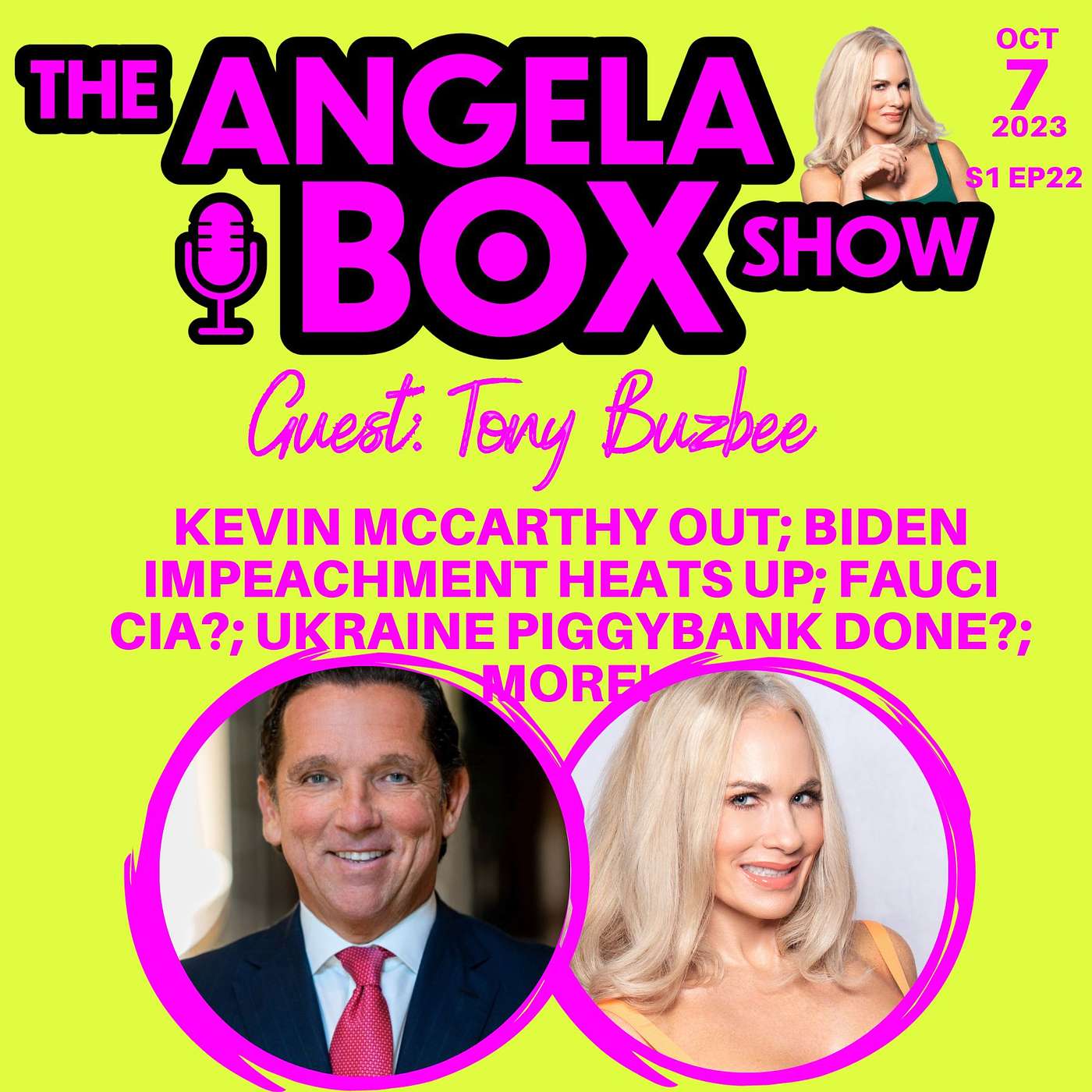 The Angela Box Show - October 7, 2023 S1 Ep22 - Guest: Tony Buzbee