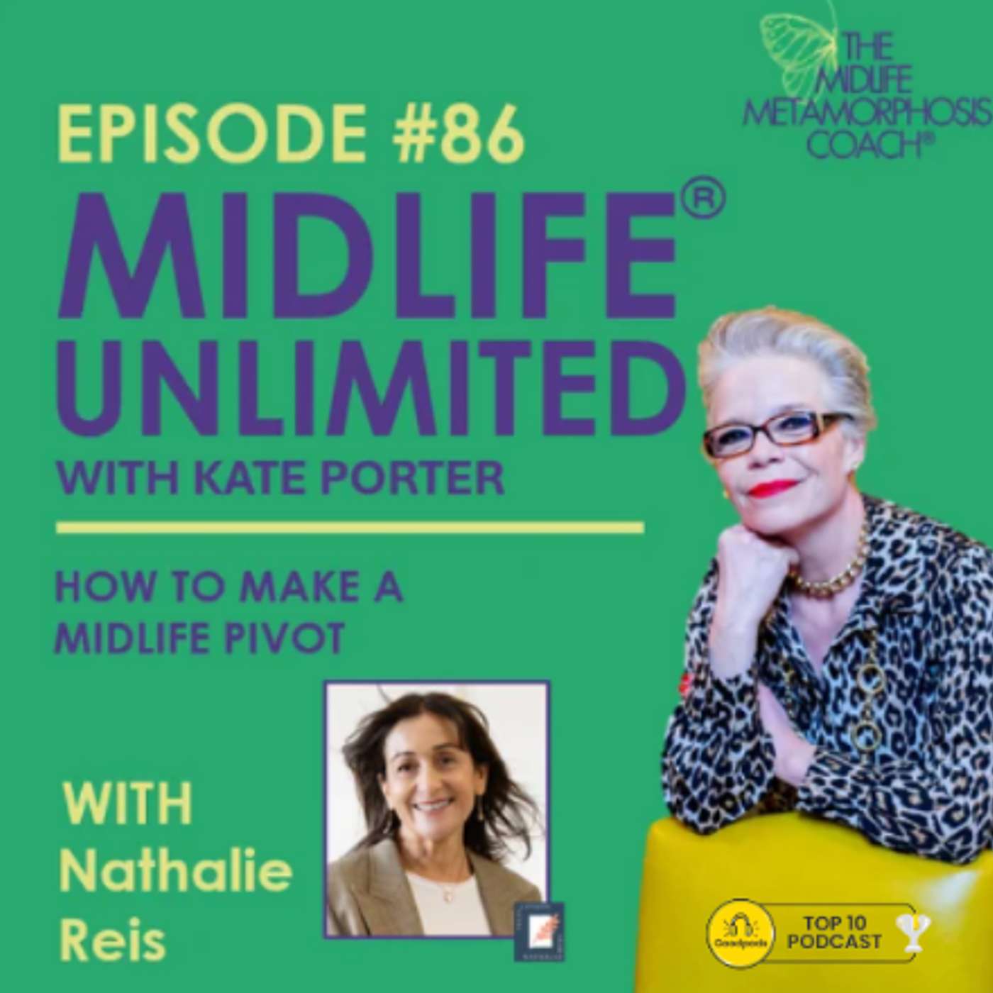 How to Make a Midlife Pivot with Guest Nathalie Reis episode artwork