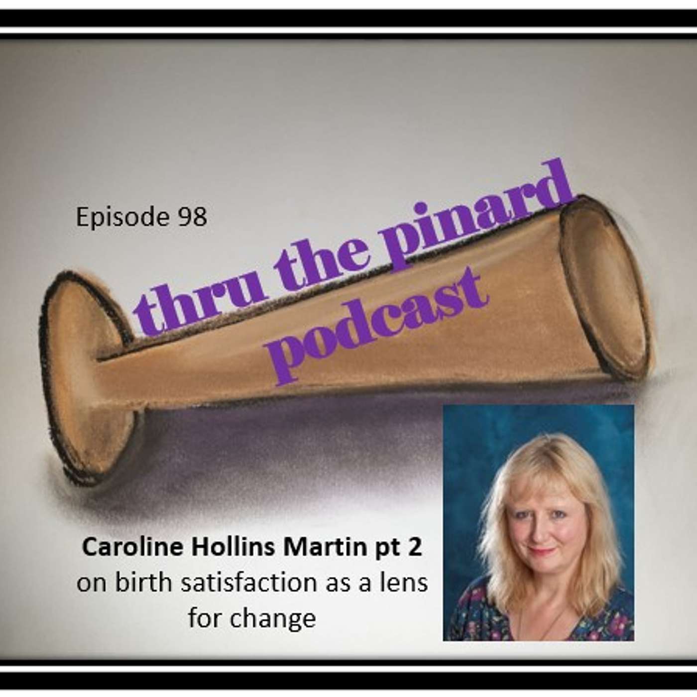 Ep 98 Caroline Hollins Martin pt 2 on Birth Satisfaction As a Lens for Change