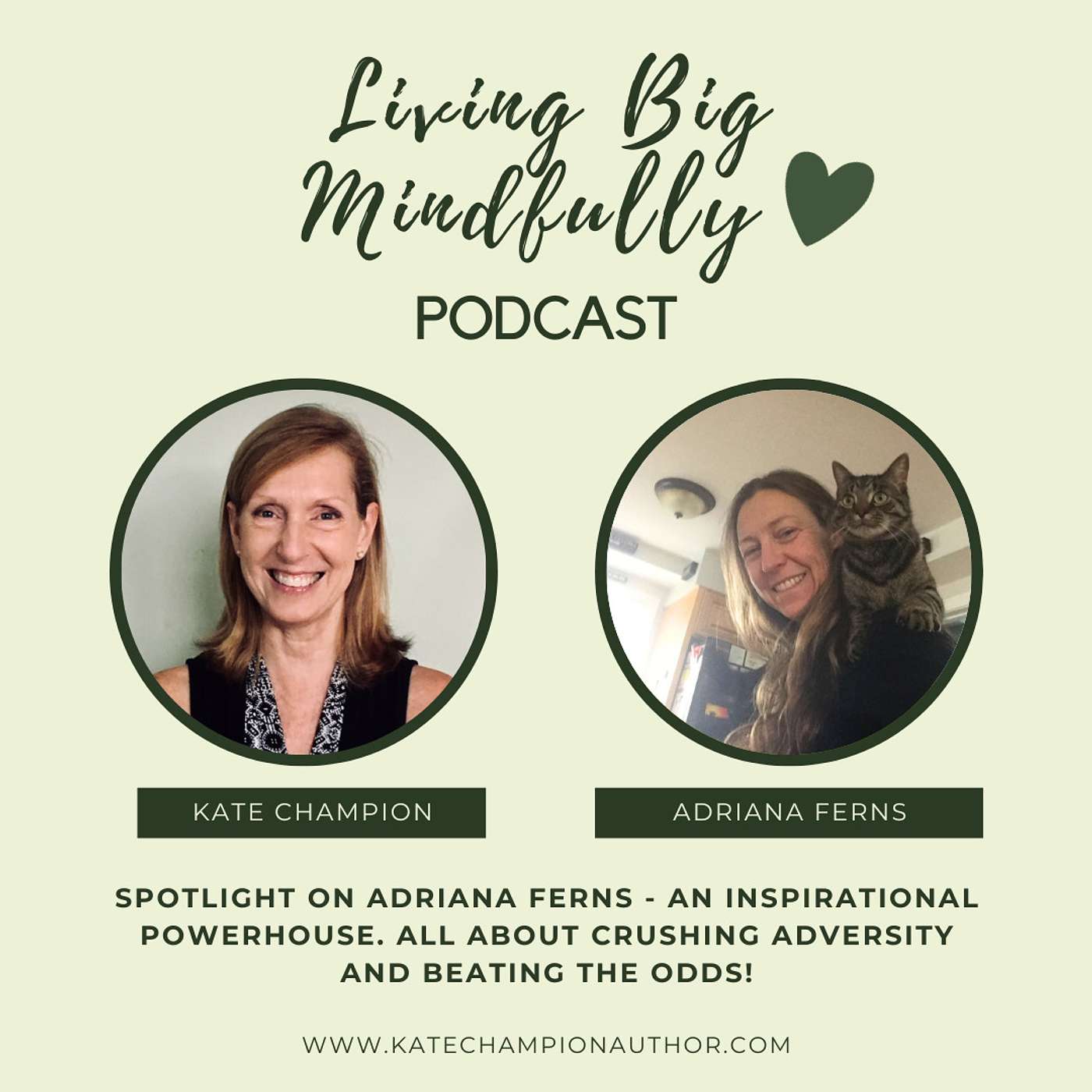 Ep 24 RR: Spotlight on Adriana Ferns - an inspirational powerhouse. All about crushing adversity and beating the odds!