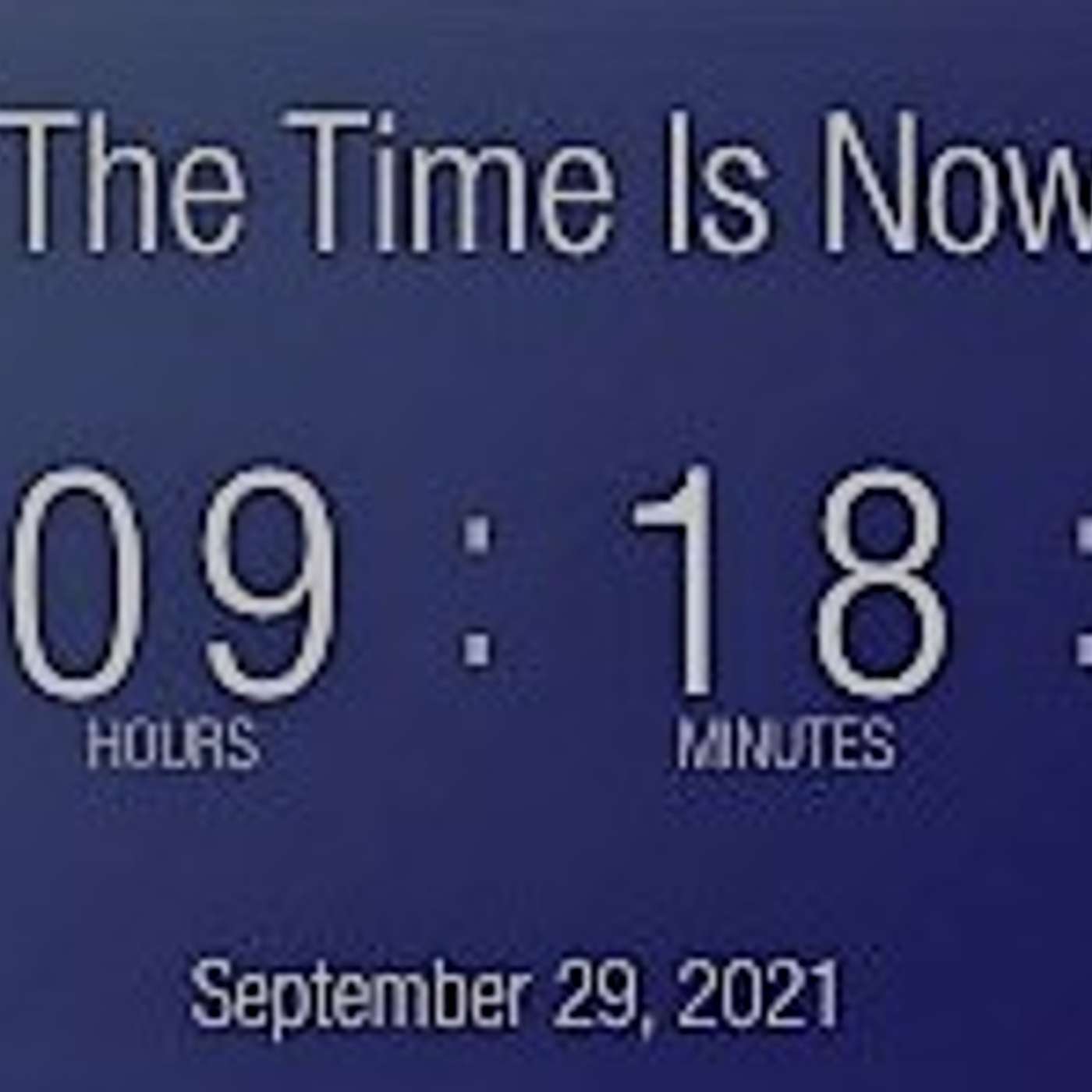 The Time Is Now