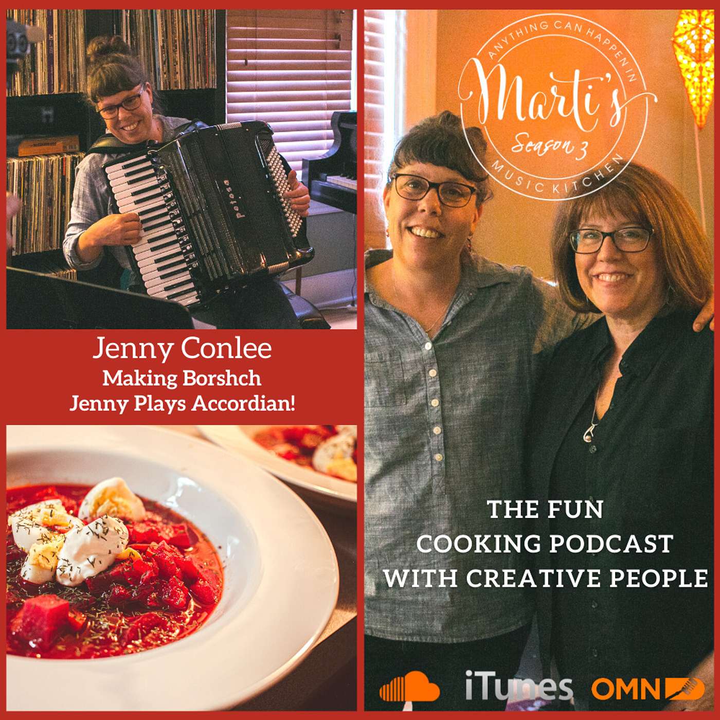 MMK S3-43 Jenny Conlee On Borshch Gardening and the Accoridon with a Live Performance