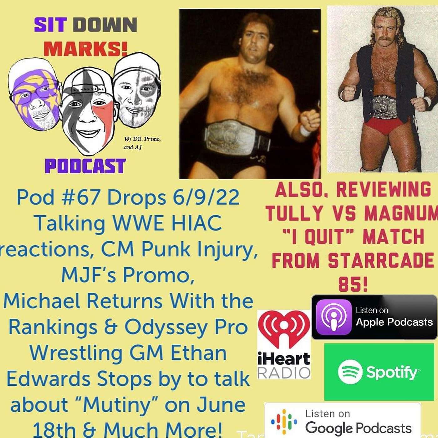 Episode 67 - Magnum TA vs Tully Blanchard 'I Quit' Match w/ Undead Maggle!