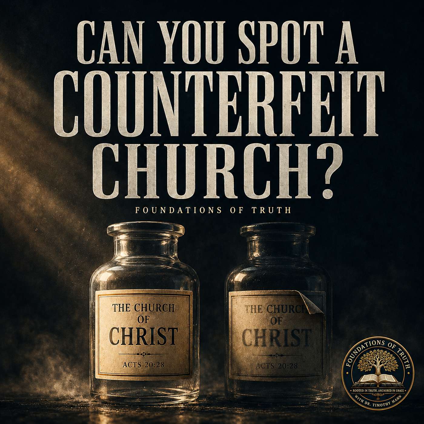 Can You Spot a Counterfeit Church? episode artwork