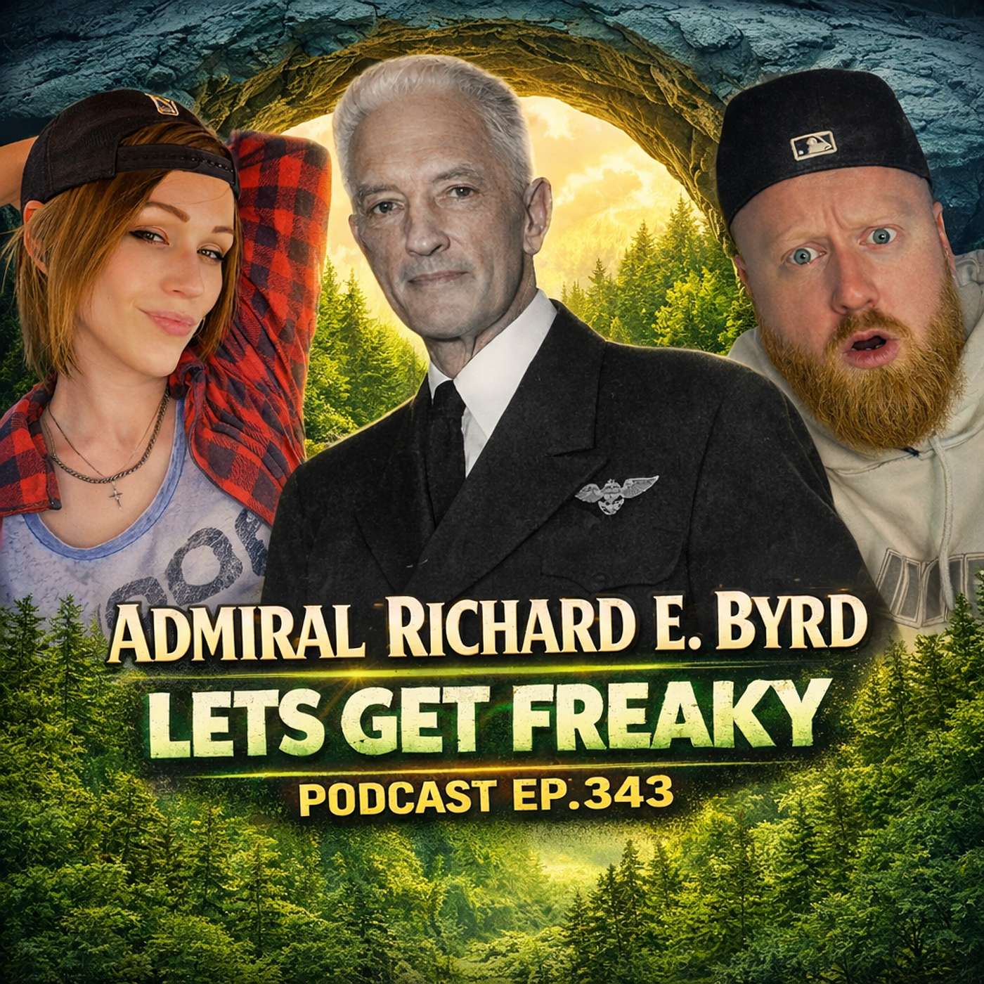 The Admiral Richard E. Byrd Conspiracy: Hollow Earth & Hidden Antarctica with Zoey Quinn | EP:343