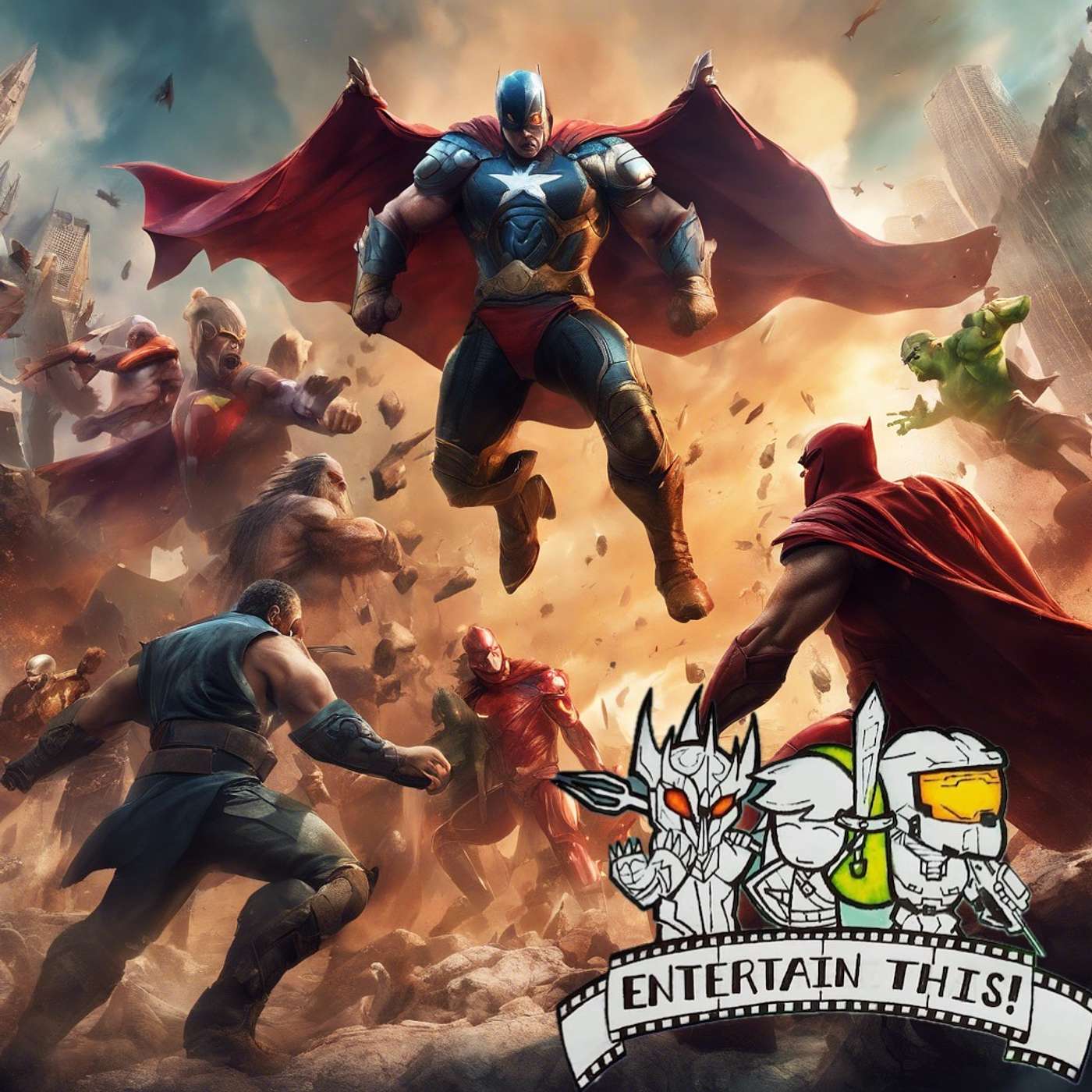 Clash of Titans: Debating Fantasy Battles Between Action Heroes and Superheroes ep 184