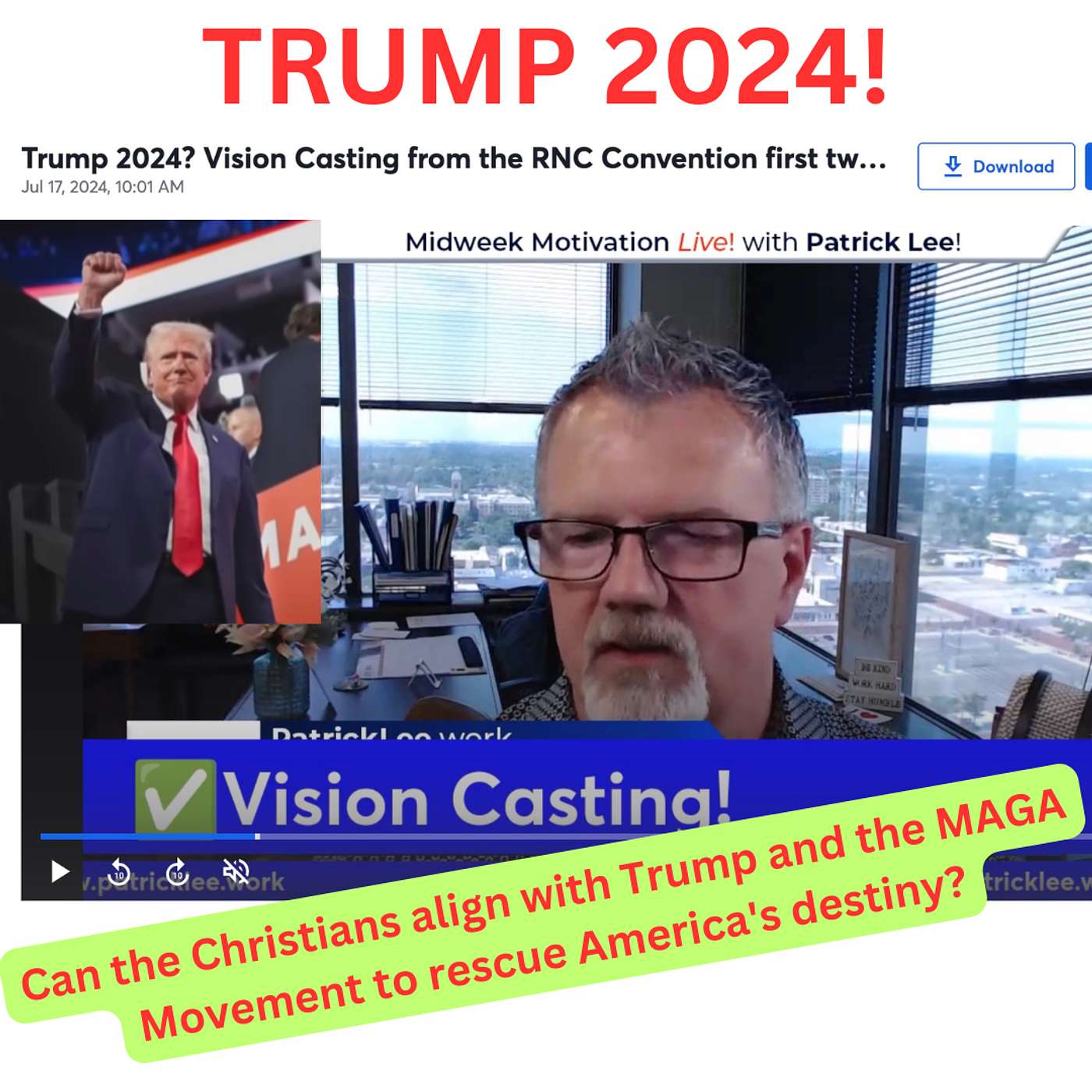 Trump 2024? Vision Casting from the RNC Convention's first two days! episode artwork