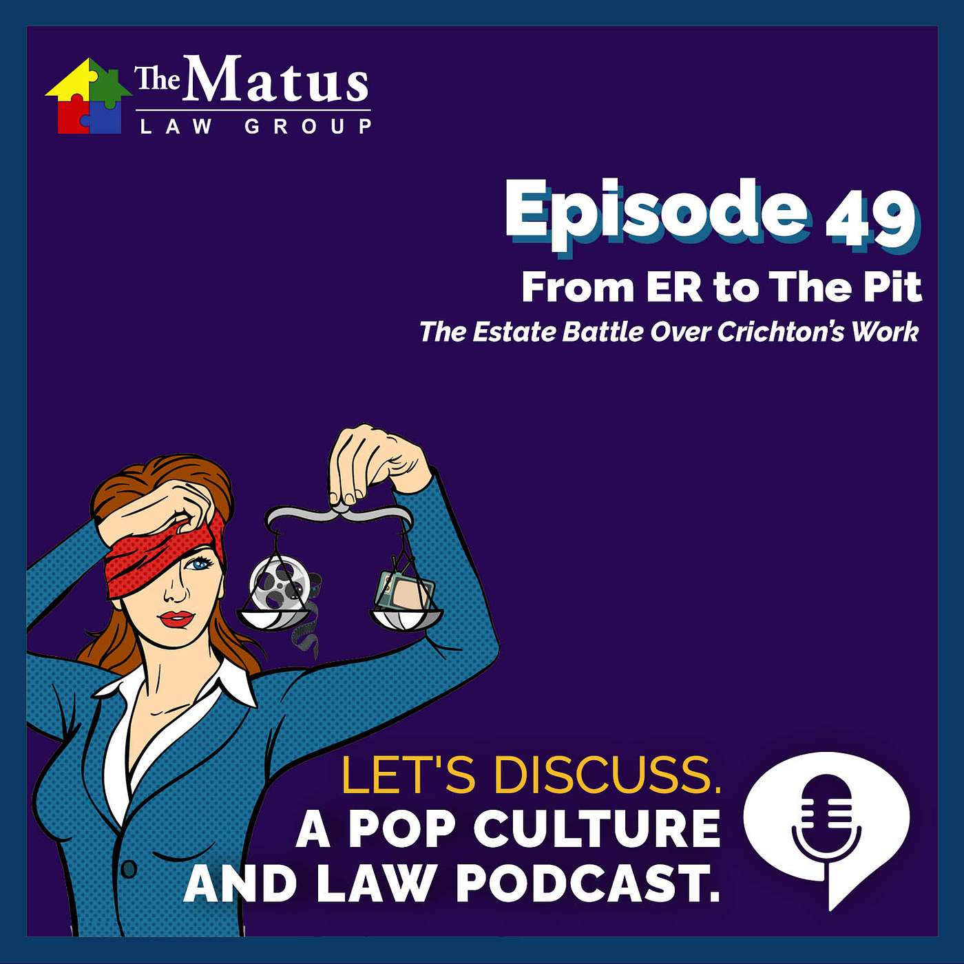 Episode 49 | From ER to The Pit: The Estate Battle Over Crichton’s Work