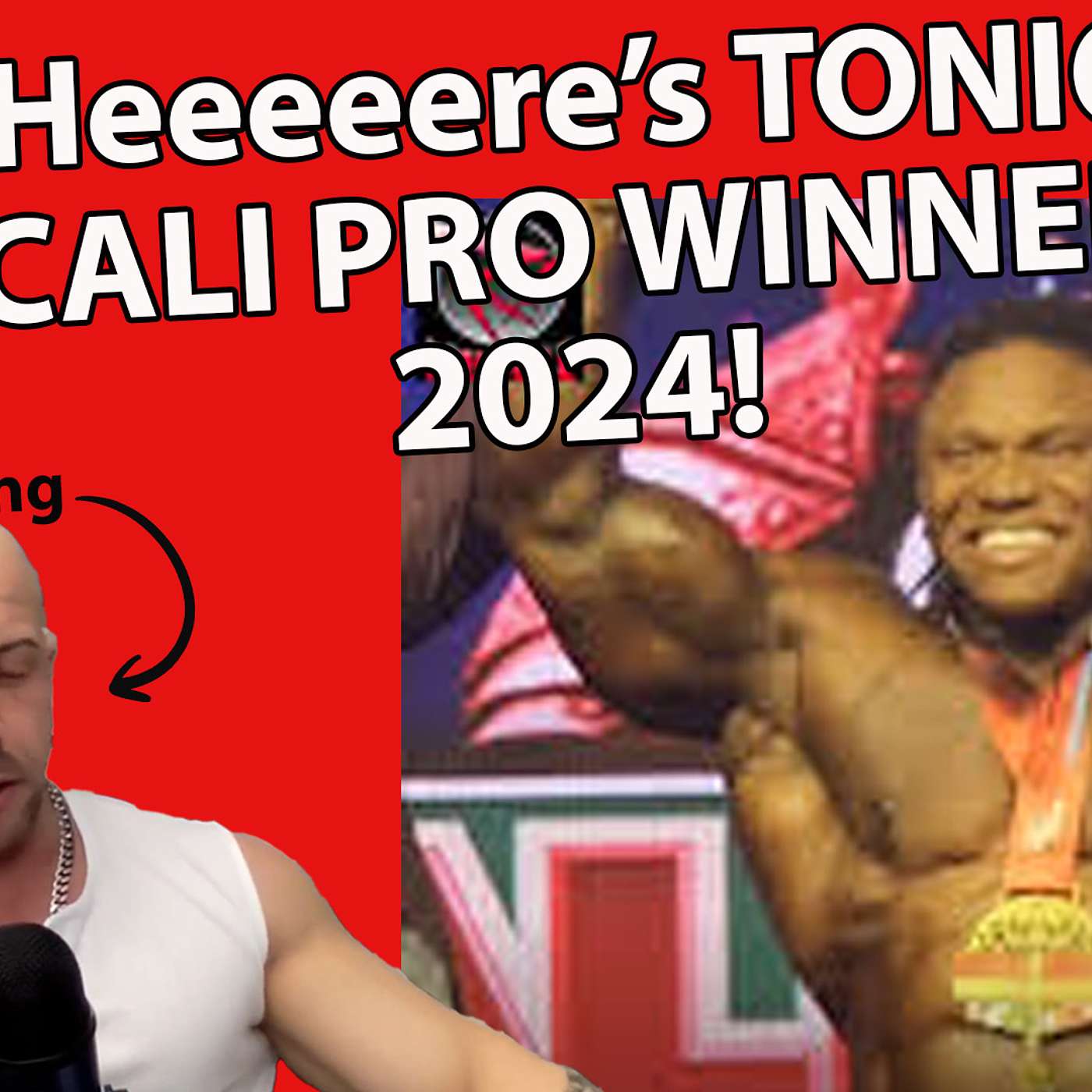 CALI PRO 2024 TONIO BURTON EDGES Out The Competition for the WIN!  #ifbb #california #Bodybuilding episode artwork