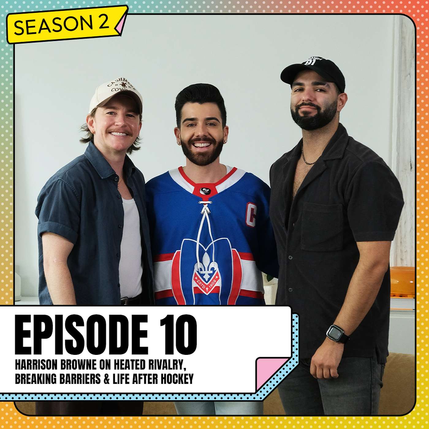 Harrison Browne on Heated Rivalry, Breaking Barriers & Life After Hockey episode artwork
