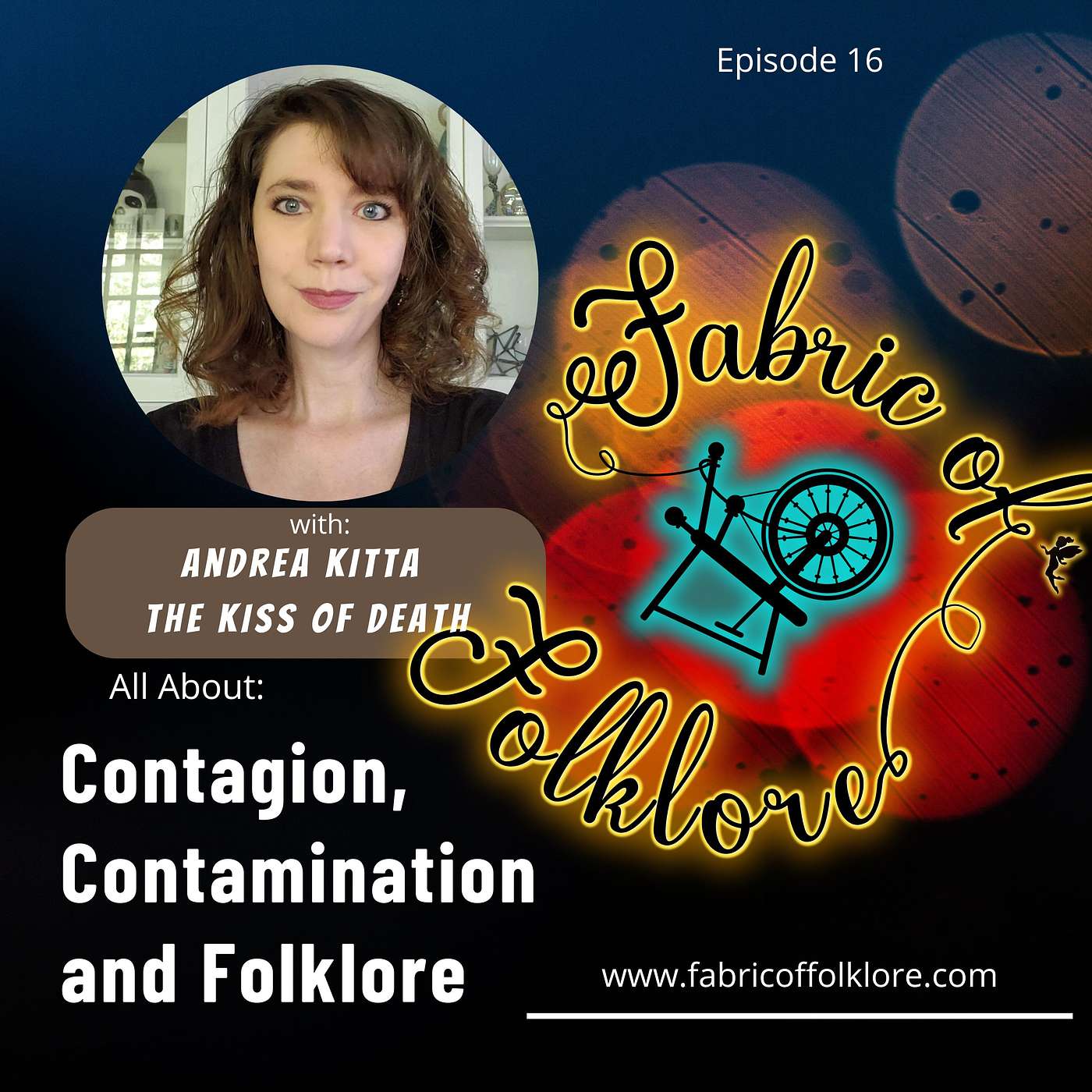 Ep 16: Dr Andrea Kitta, The kiss of death and other medical beliefs and legends.